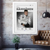 Kimi Raikkonen Poster, Kimi Raikkonen Print, F1 Print, F1 Poster, Formula 1 Print, Formula 1 Poster, McLaren Racing, Scuderia Ferrari