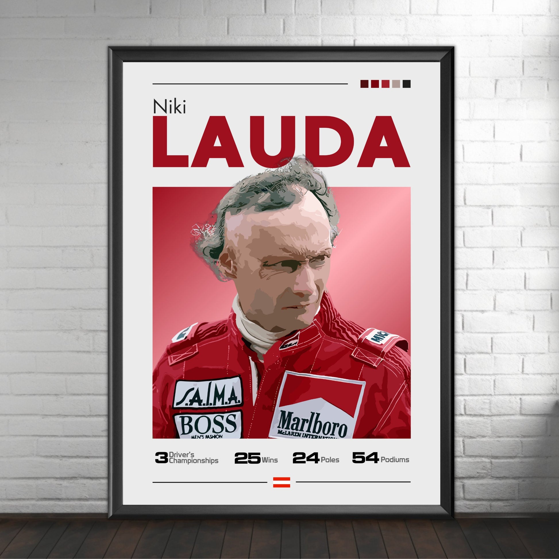 Niki Lauda Print, F1