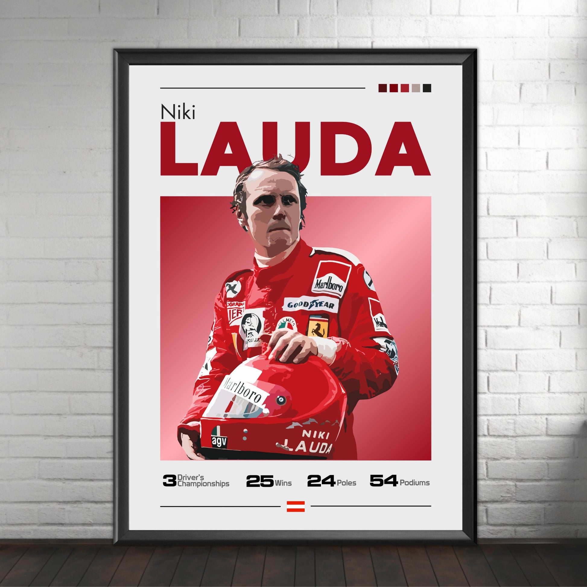 Niki Lauda Print, F1