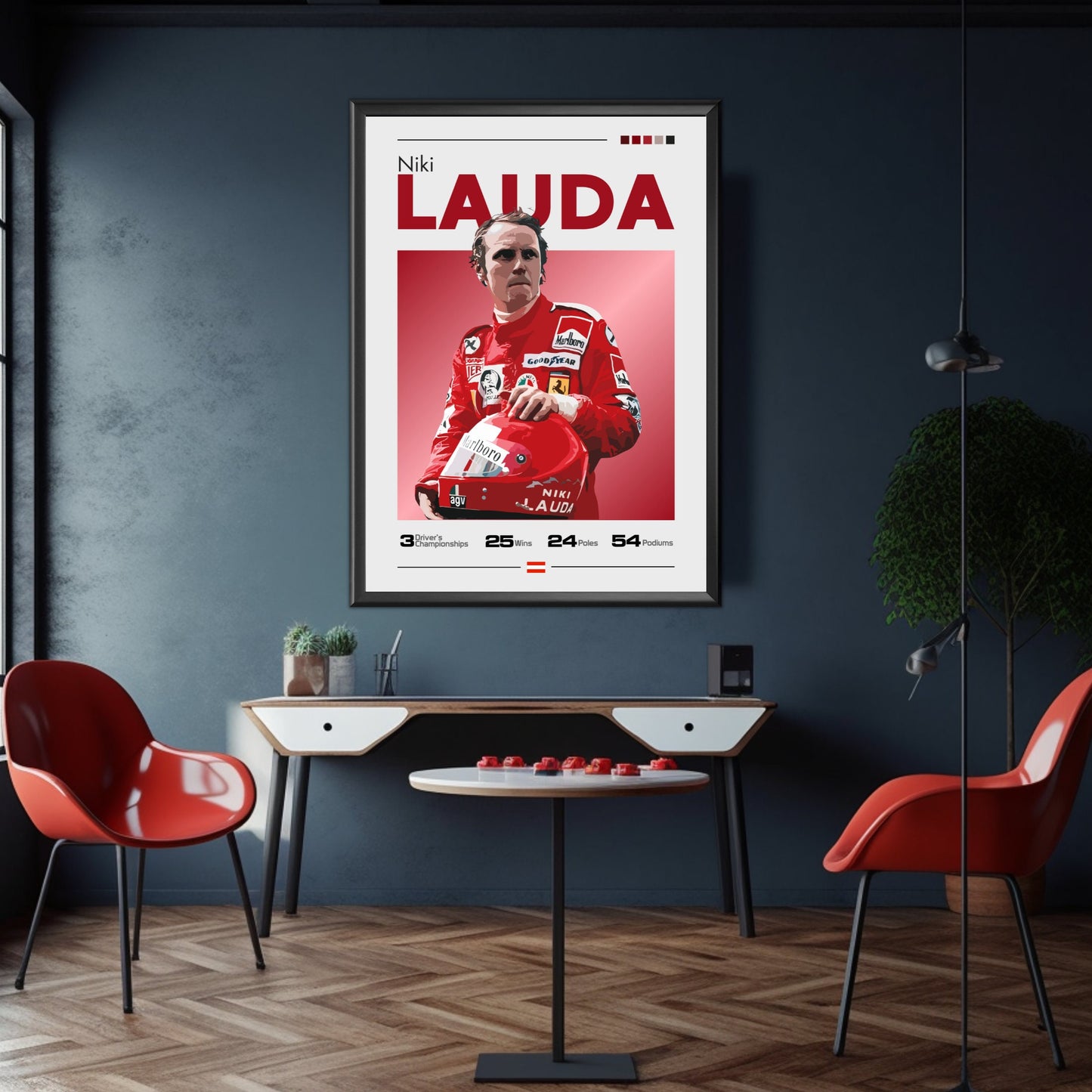 Niki Lauda Print, F1