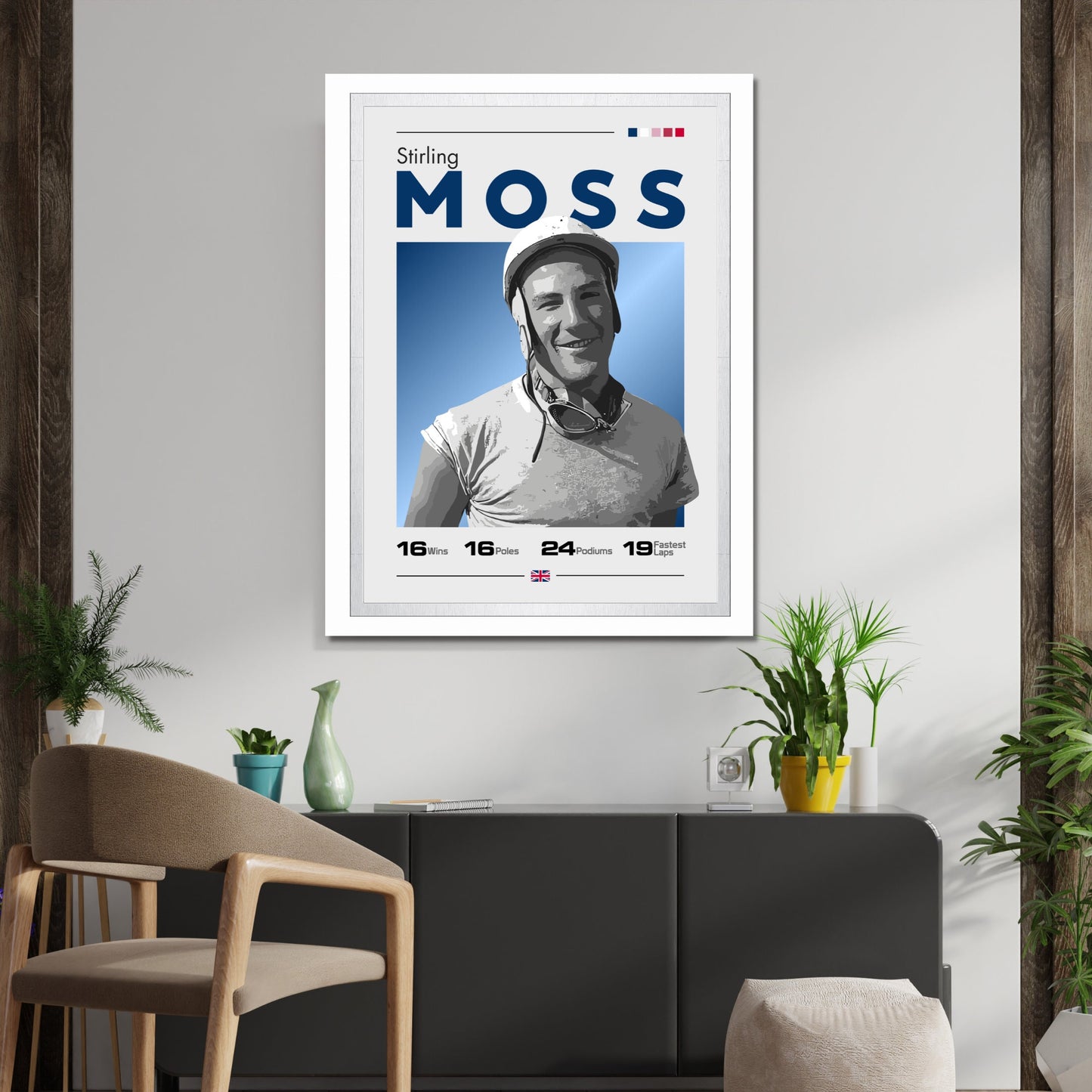 Stirling Moss Print, F1