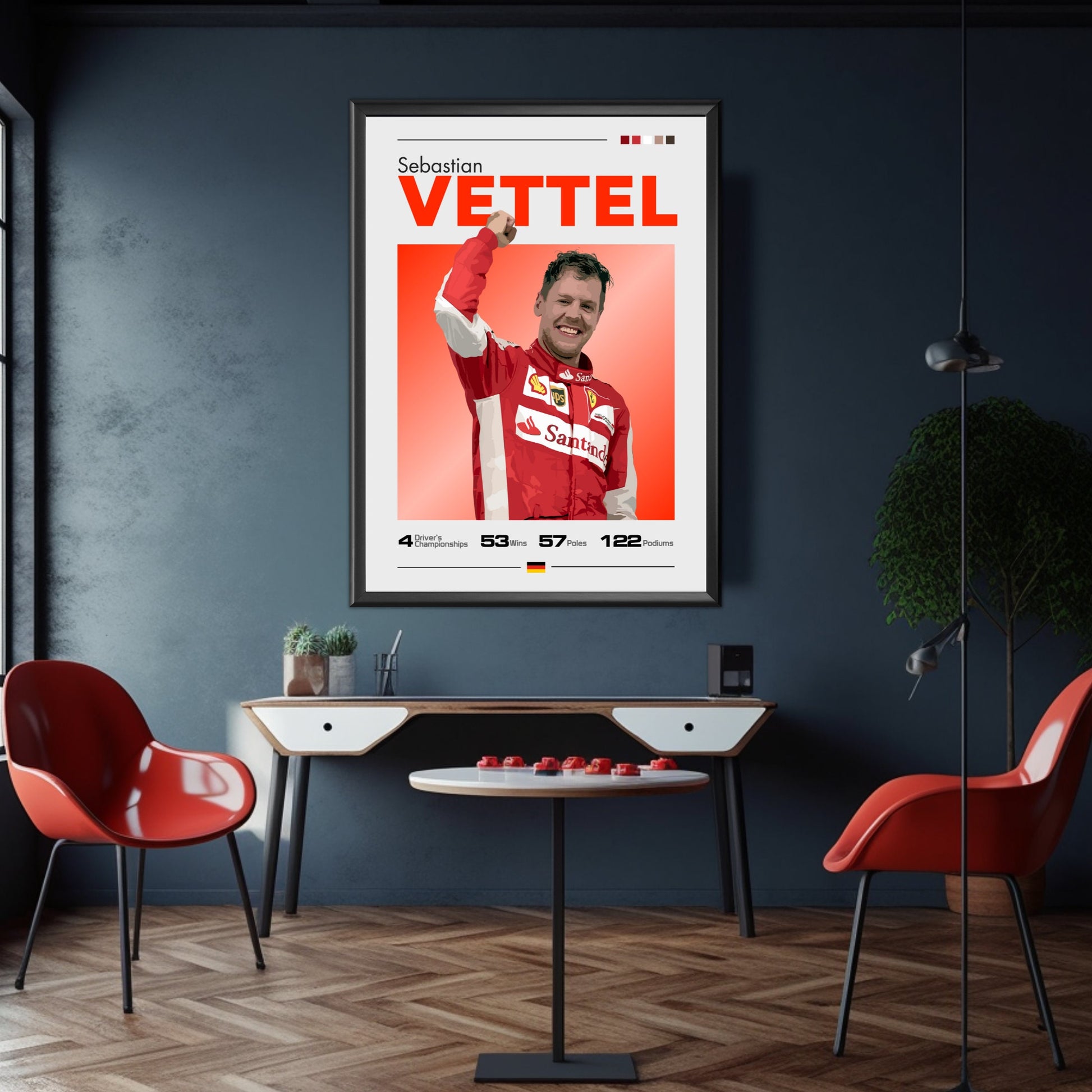 Sebastian Vettel Poster