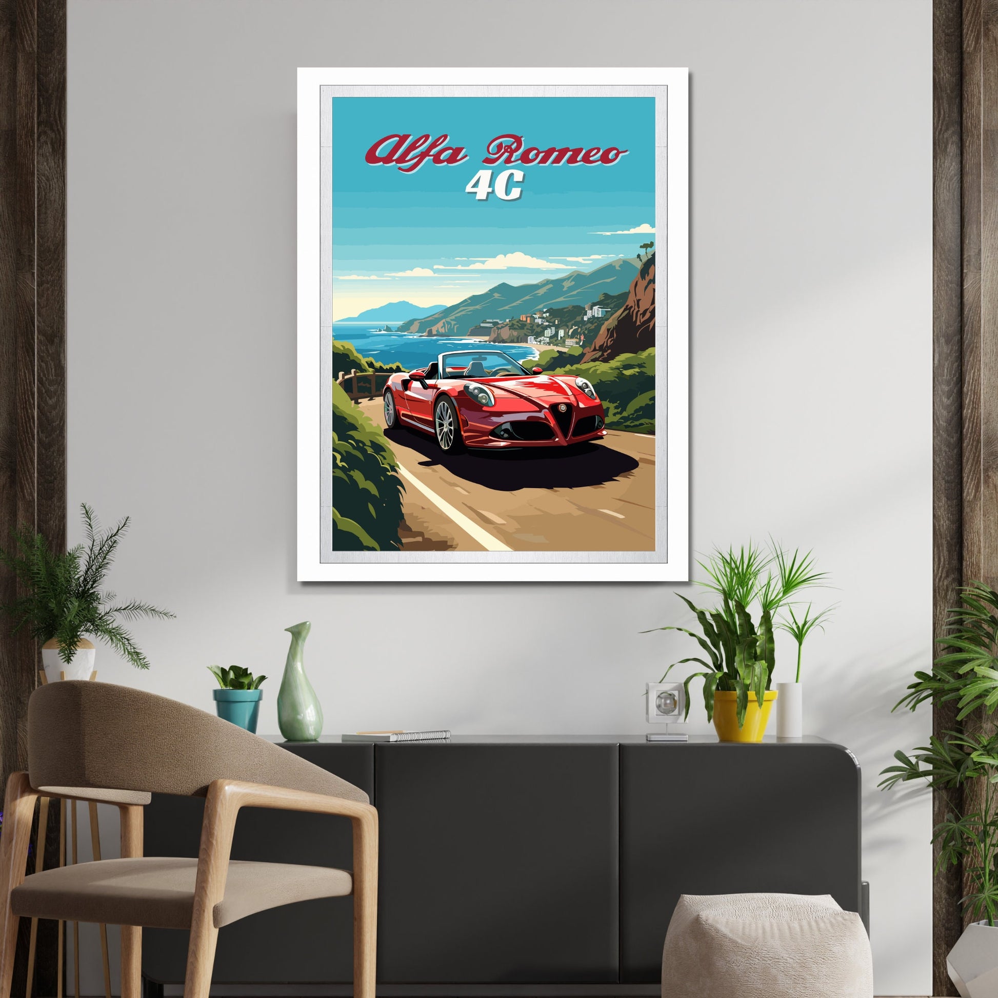 Alfa Romeo 4C Print