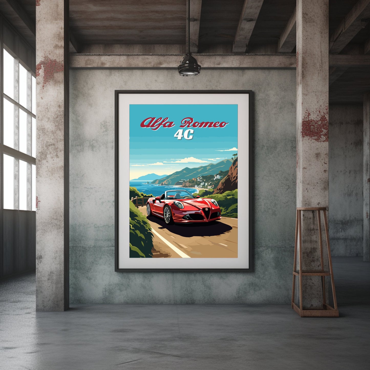 Alfa Romeo 4C Print