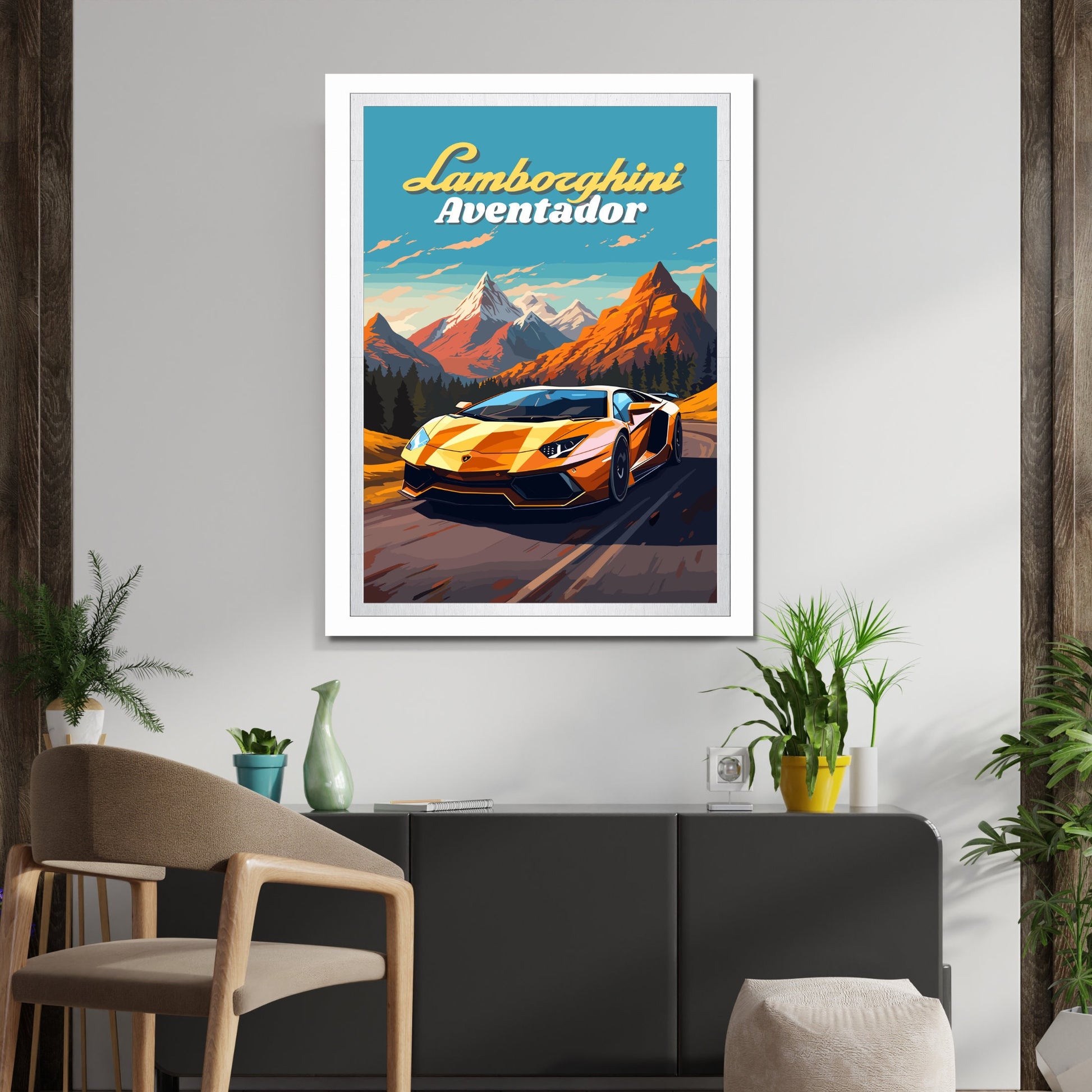 Lamborghini Aventador Poster