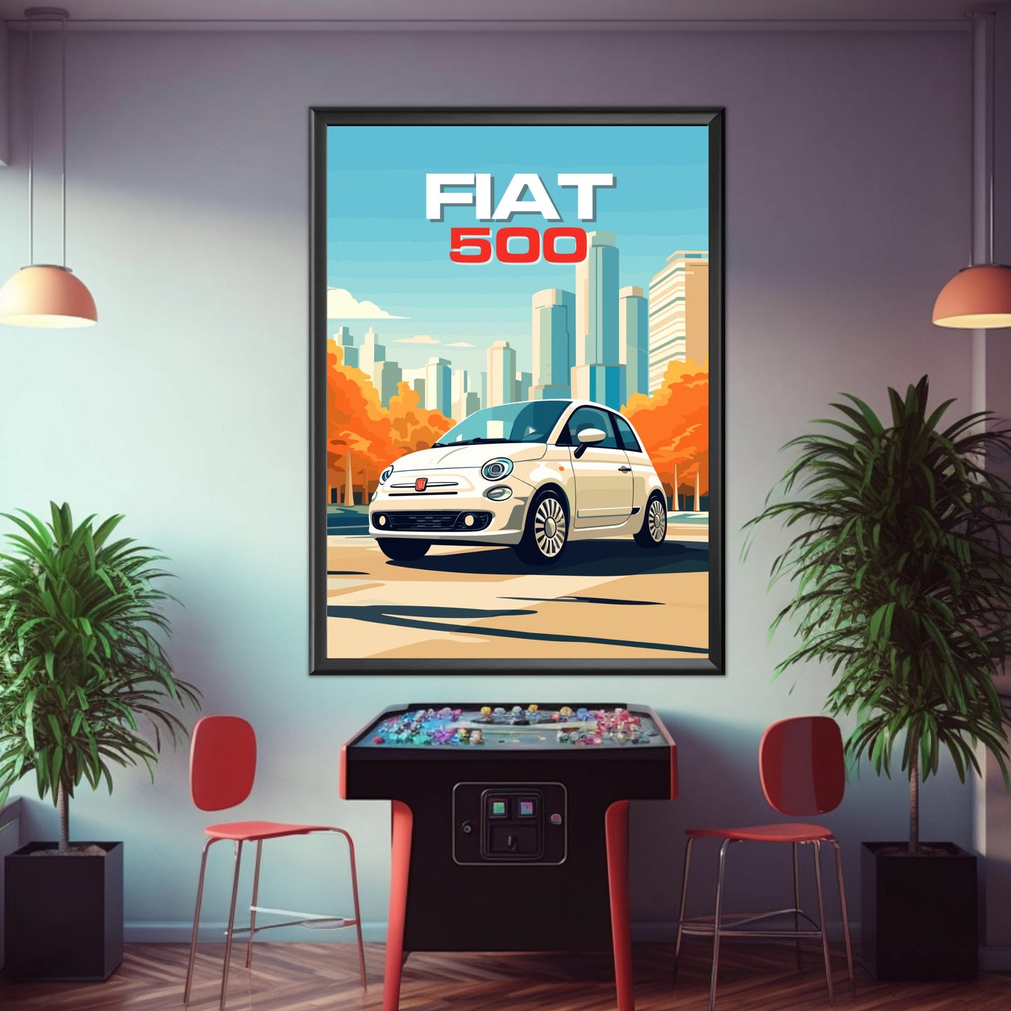 Fiat 500 Print