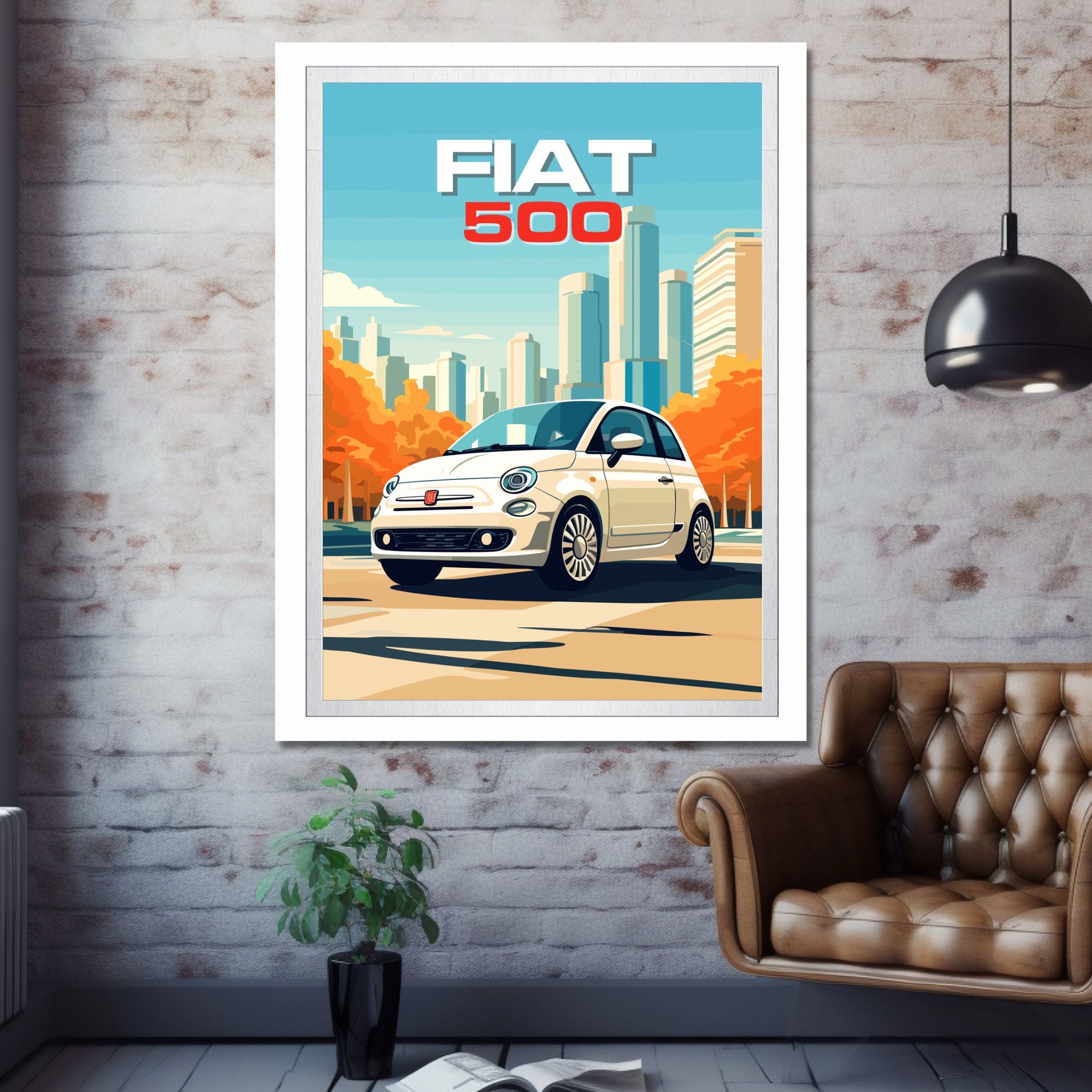 Fiat 500 Print