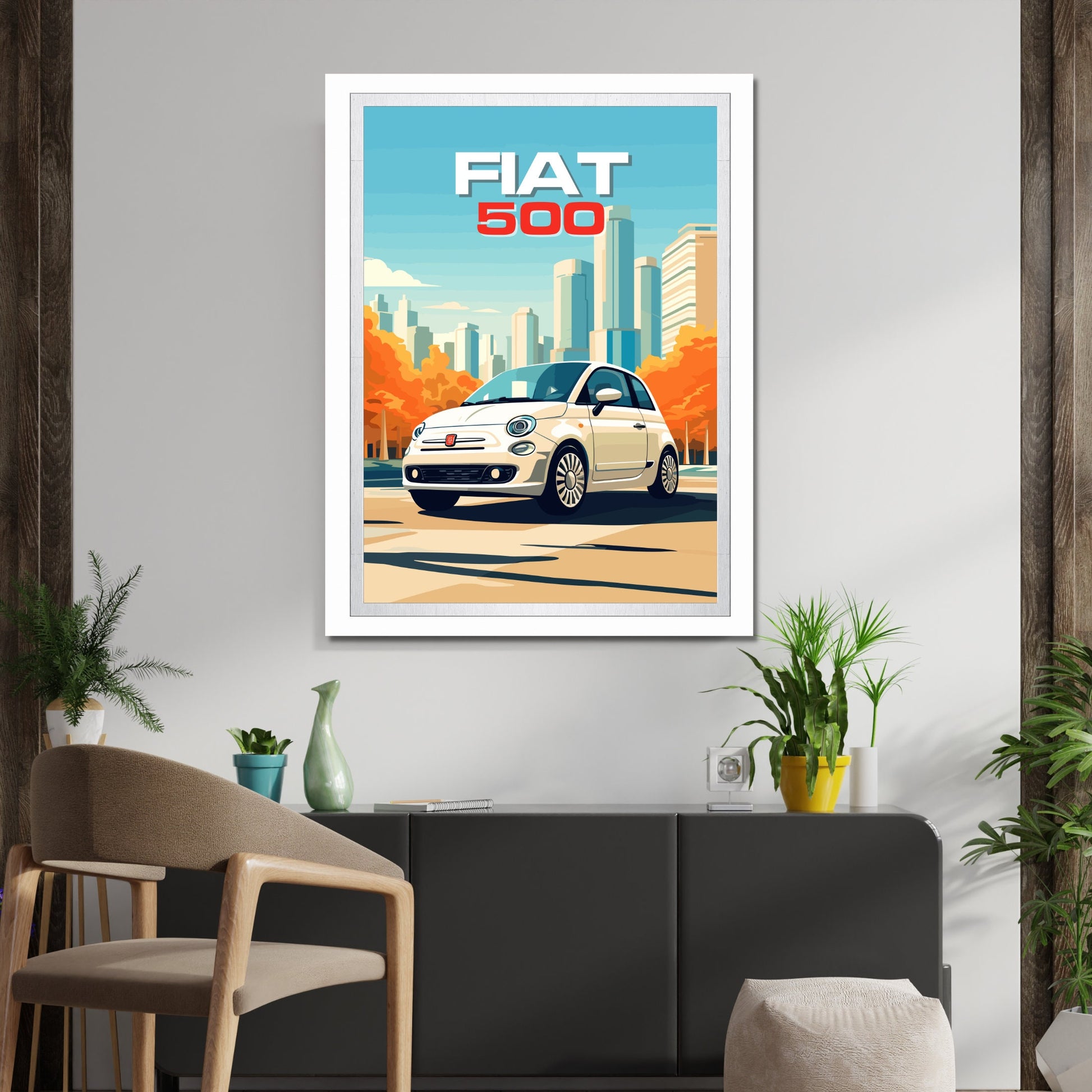 Fiat 500 Print