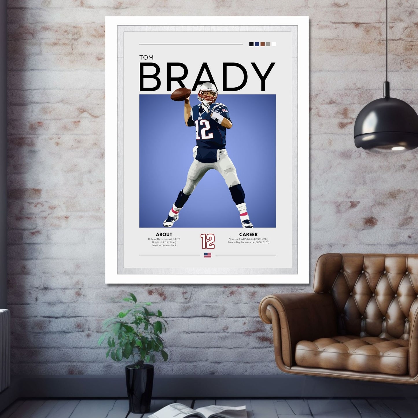 Tom Brady Poster