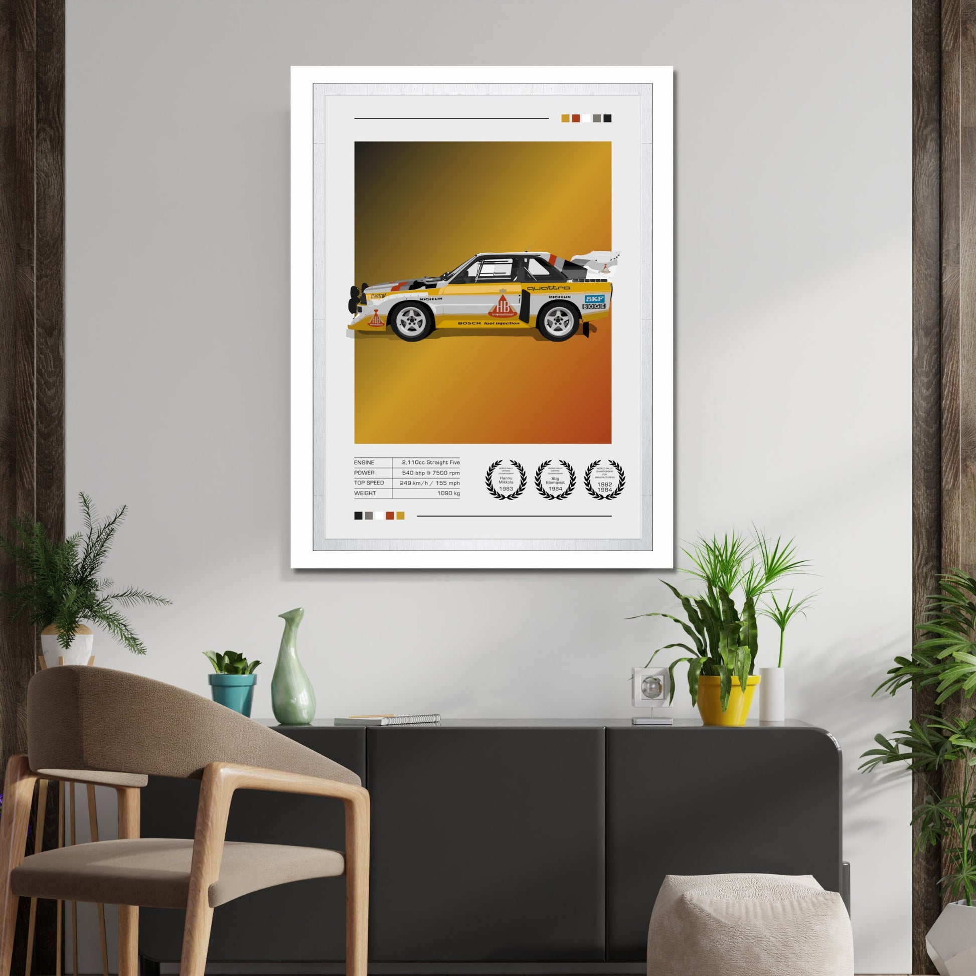 Audi Quattro S1 Poster