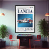 Lancia Delta Integrale Print, 1990s Car Print, Lancia Delta Integrale Poster, Car Art, Rally Car Print, Classic Car, Car Print, Car Poster