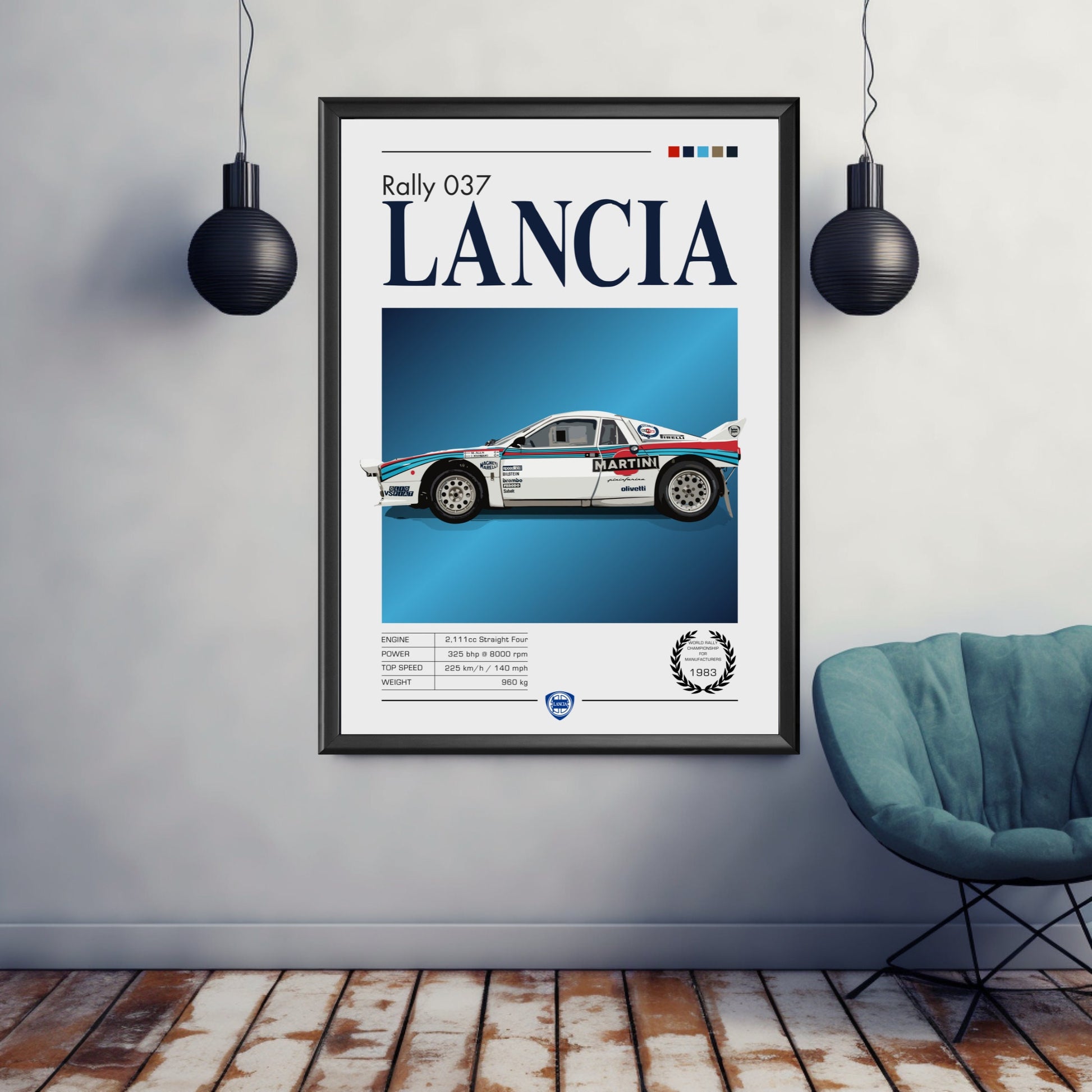 Lancia 037 Rally Print