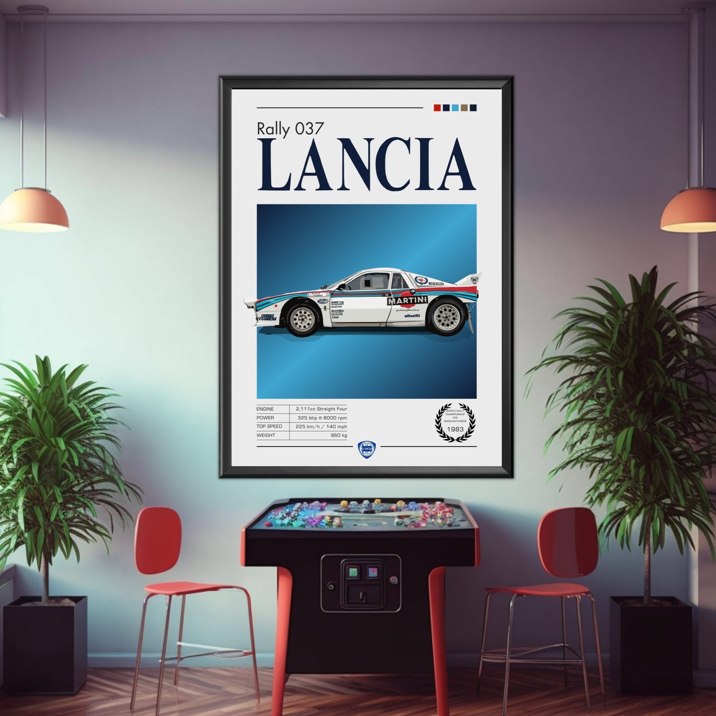 Lancia 037 Rally Print