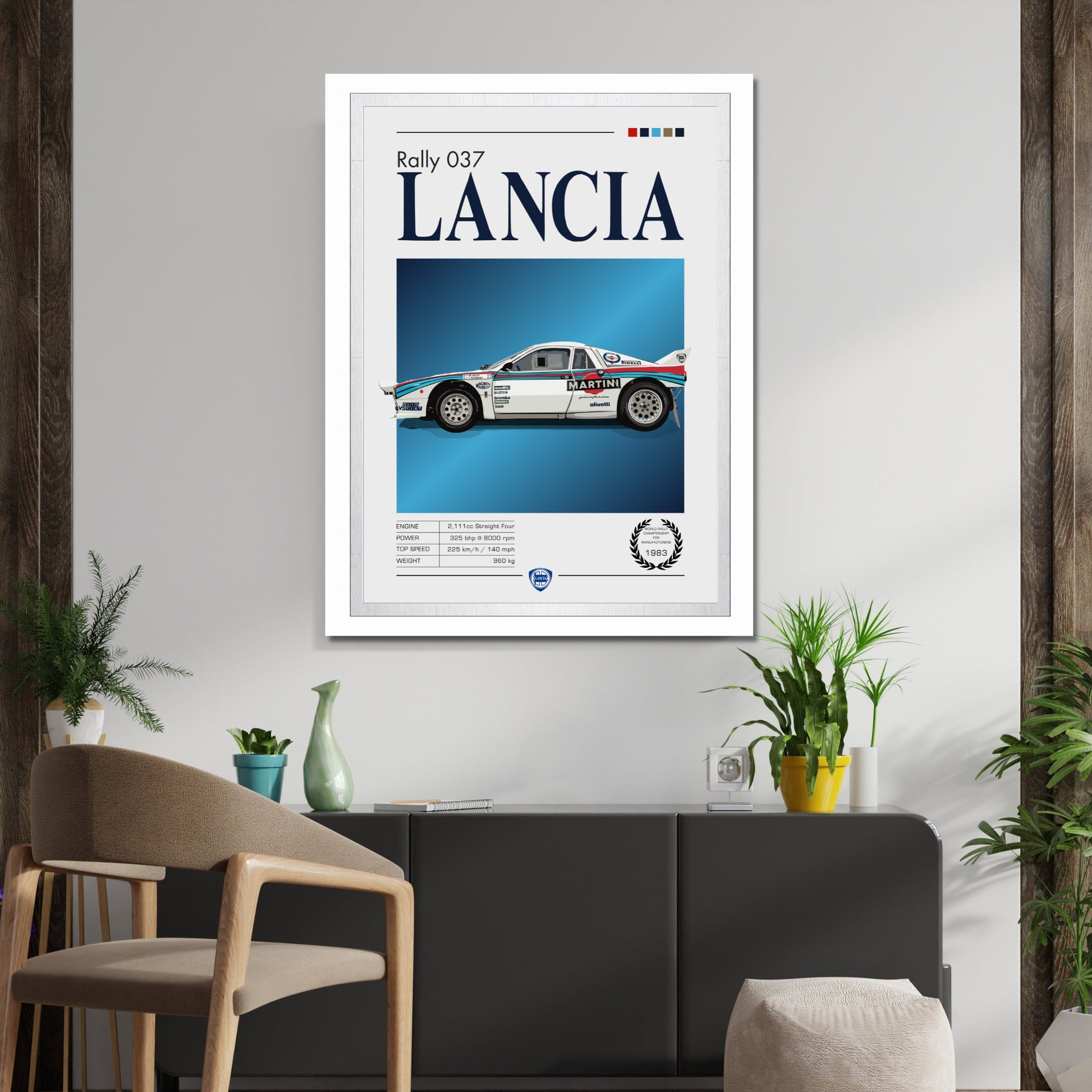 Lancia 037 Rally Print