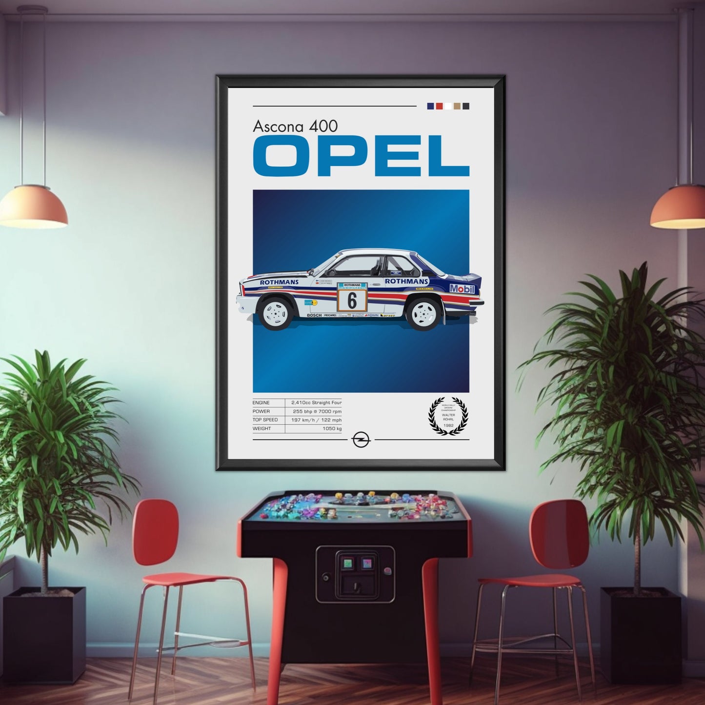 Opel Ascona 400 Print