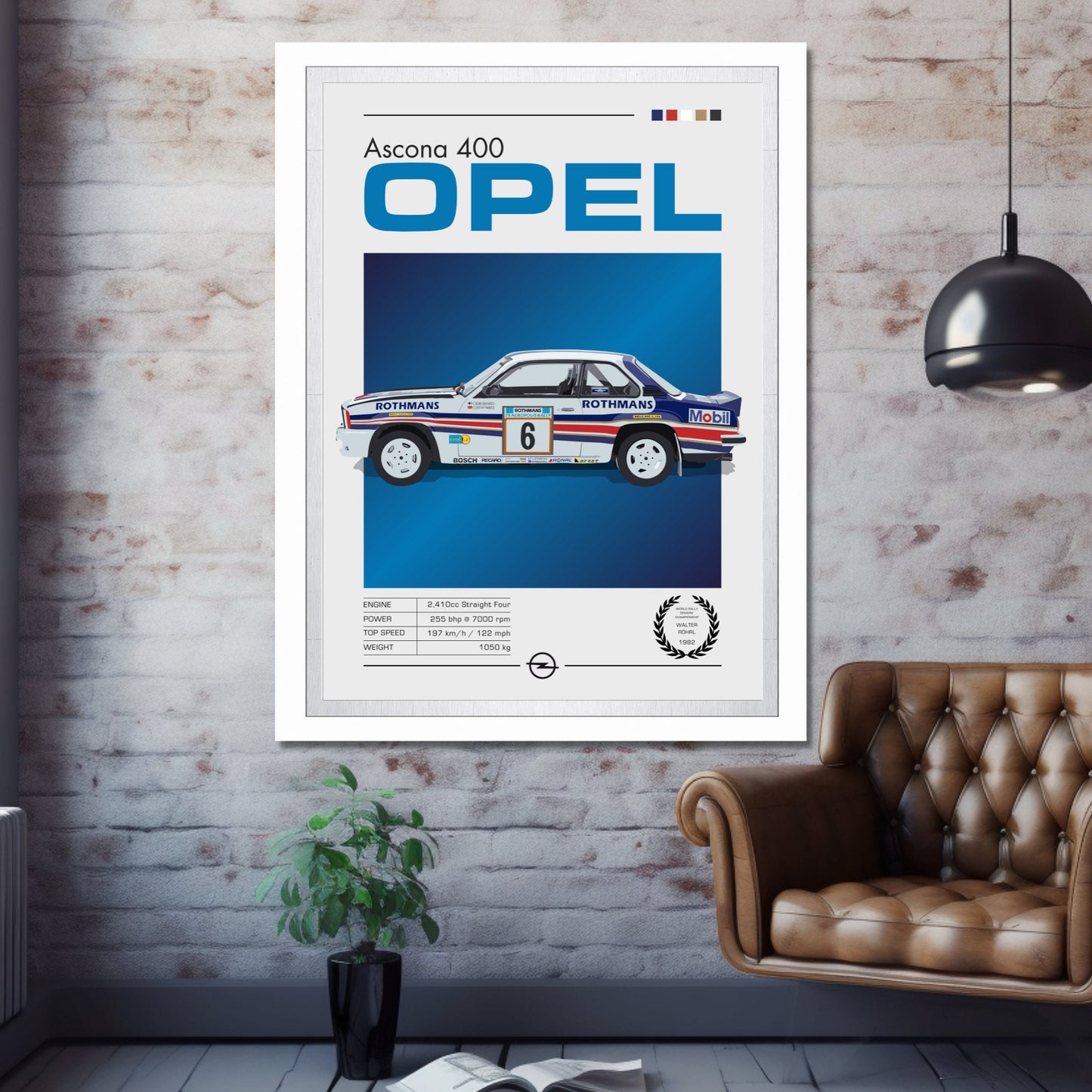 Opel Ascona 400 Print