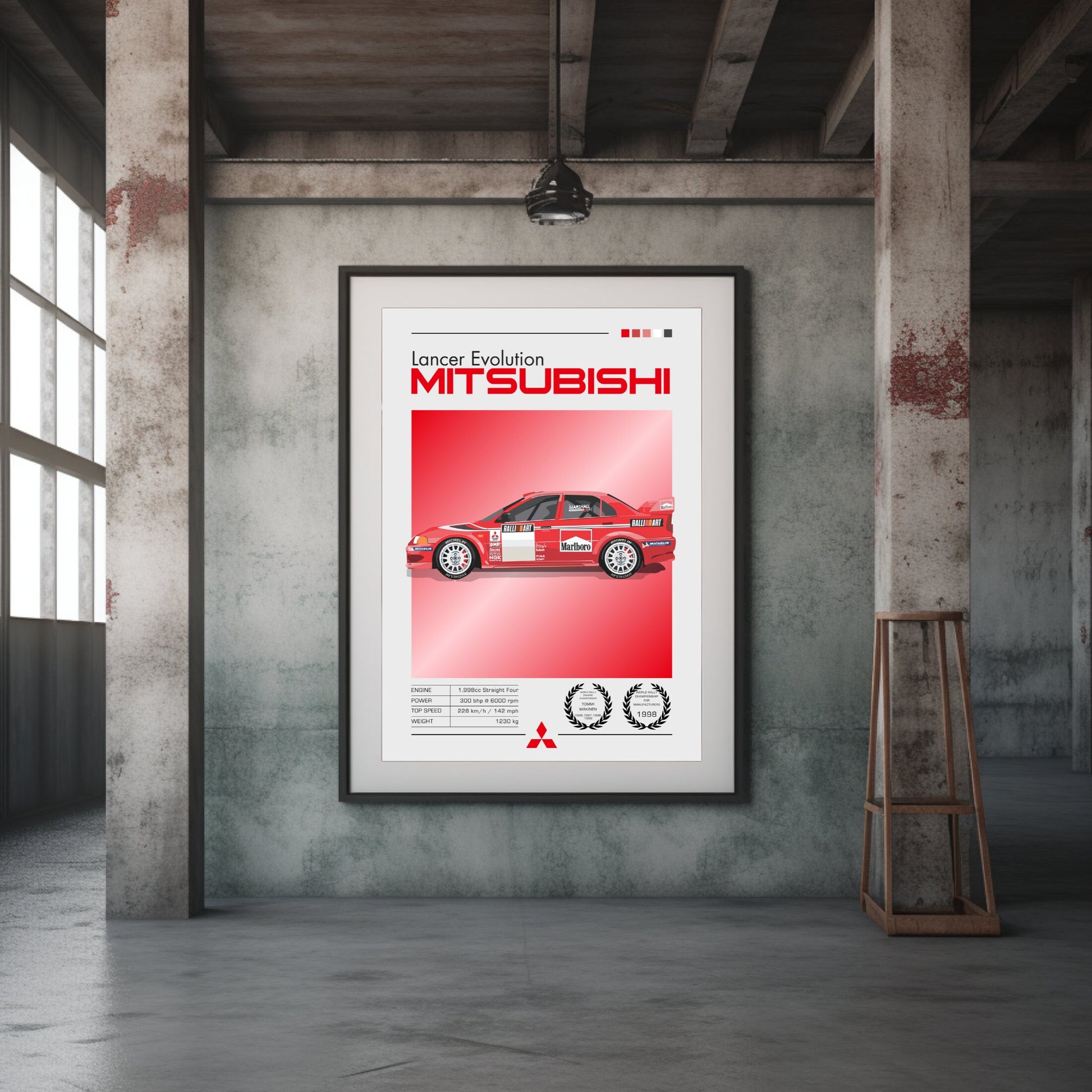 Mitsubishi Lancer Evolution Print