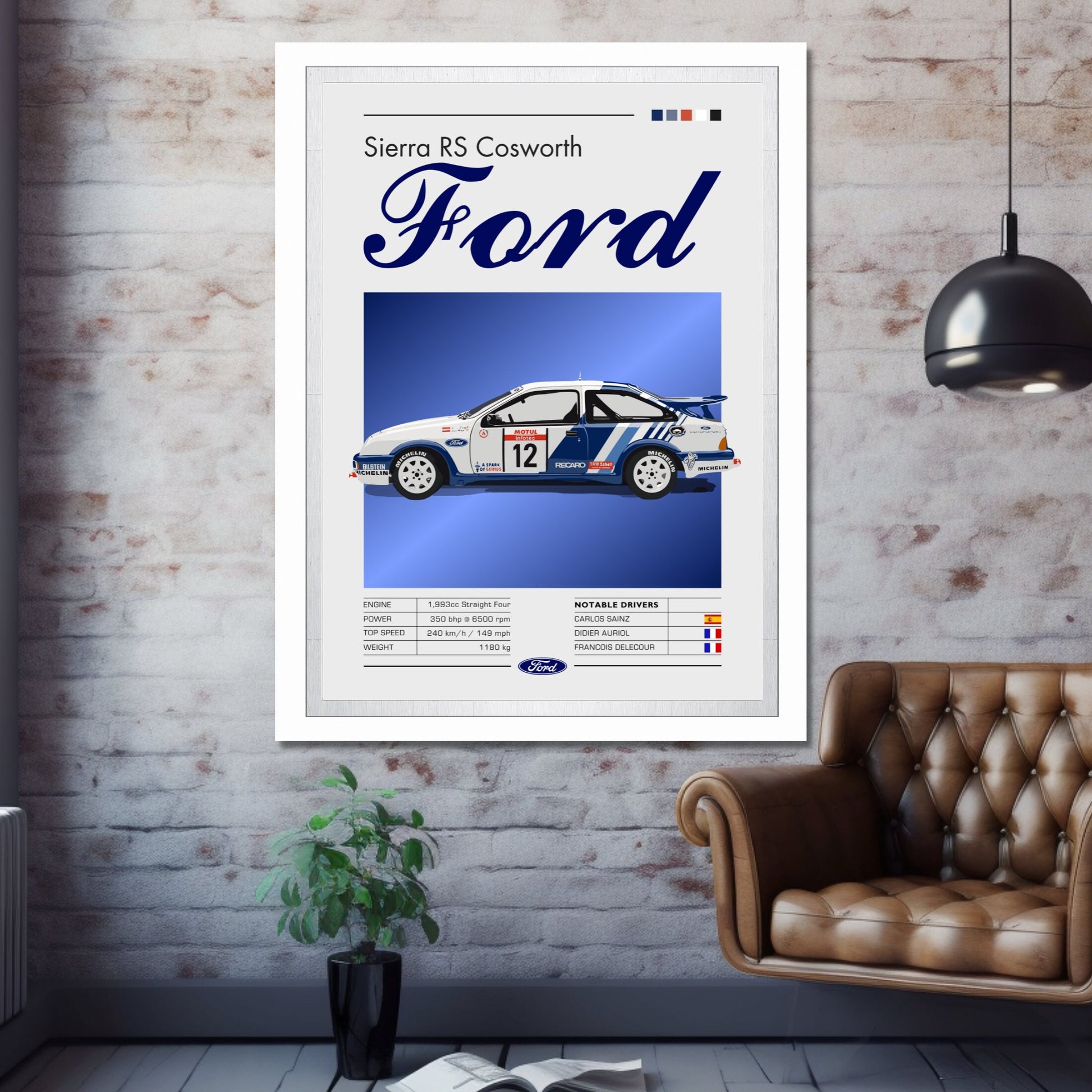 Ford Sierra RS Cosworth Poster