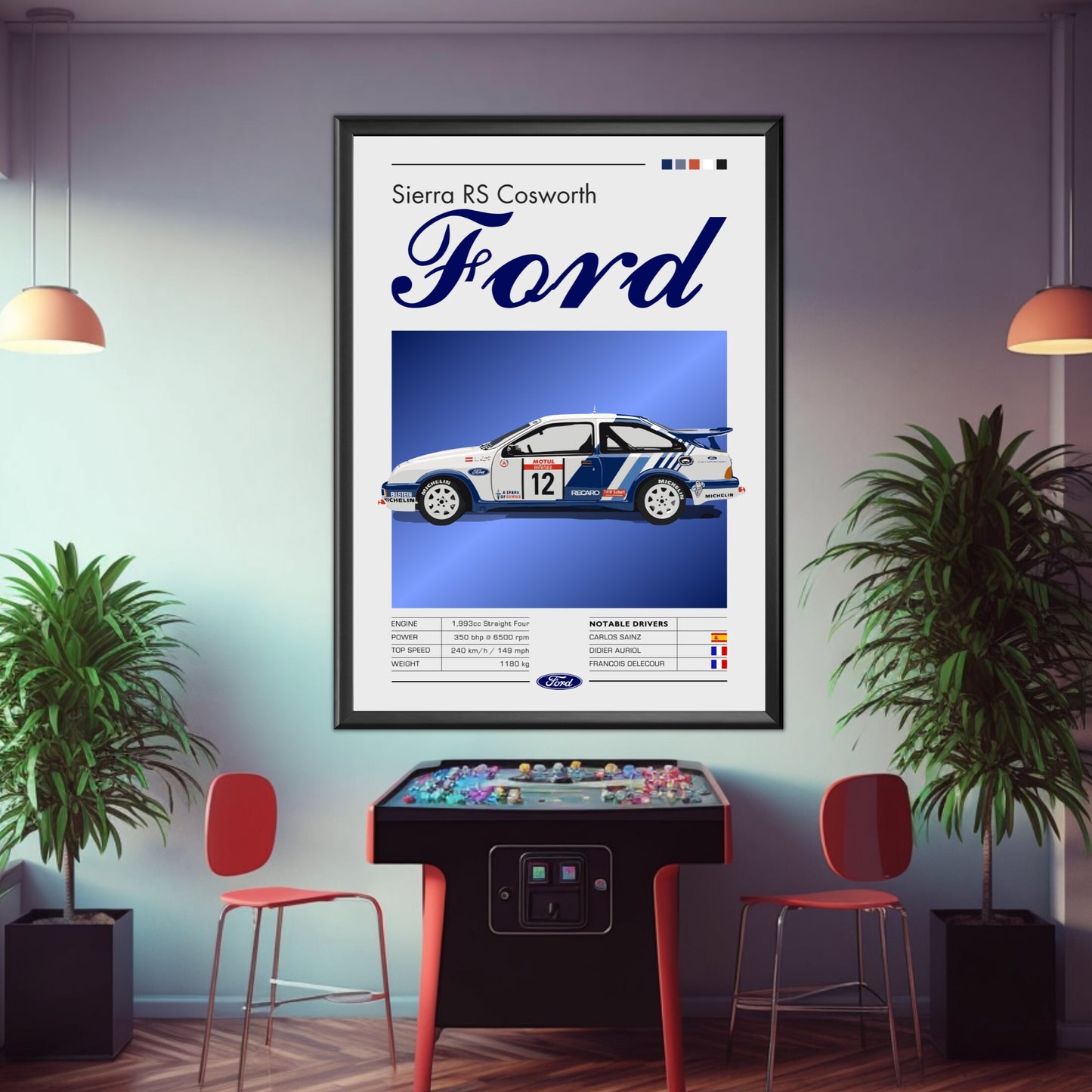 Ford Sierra RS Cosworth Poster