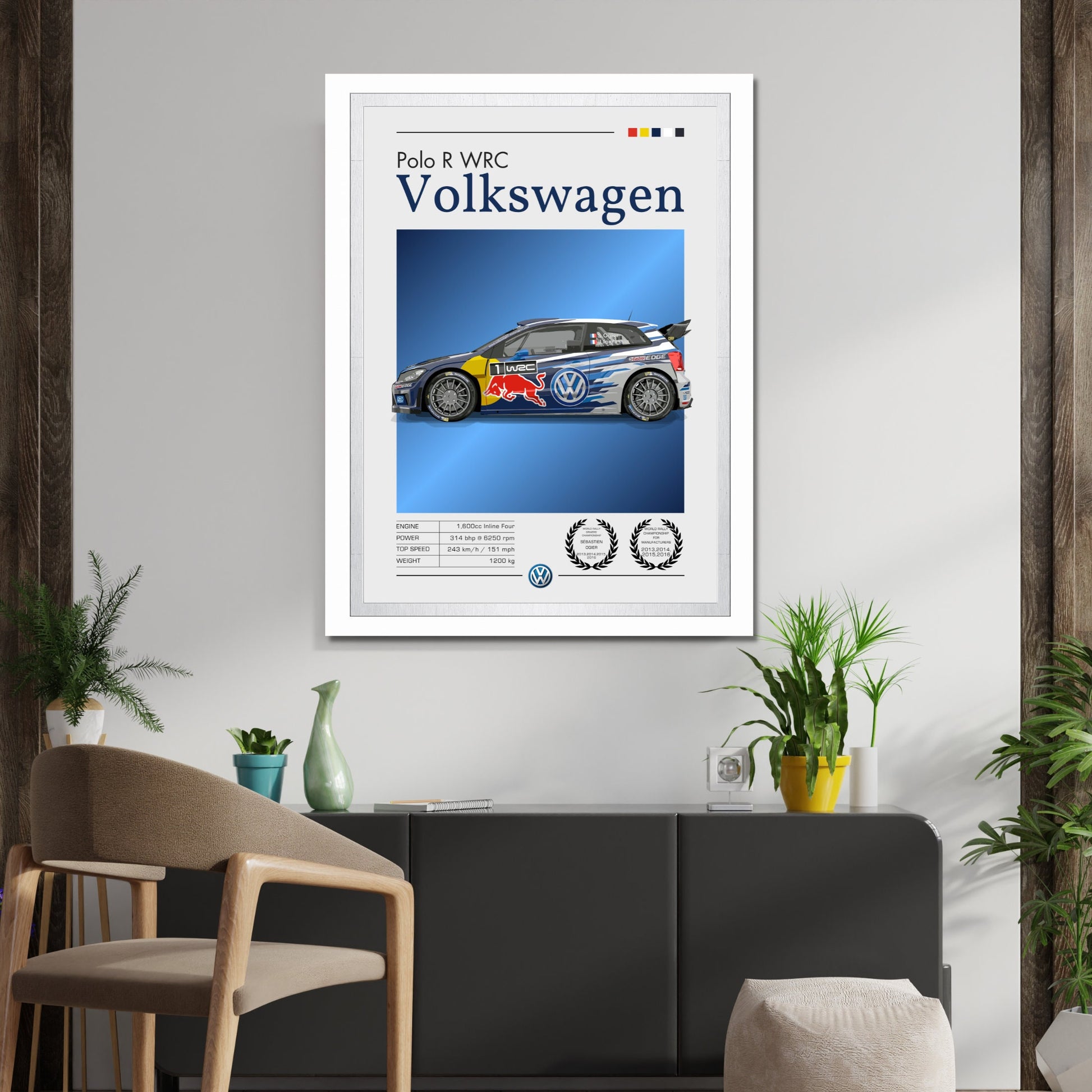 Volkswagen Polo R WRC Poster