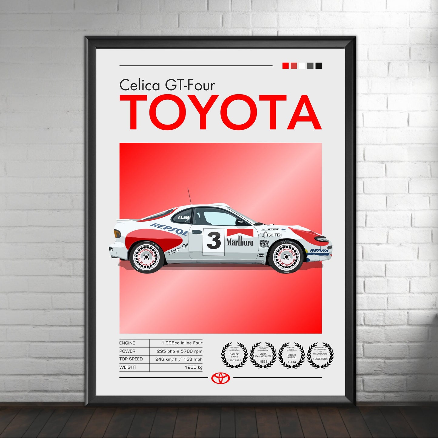 Toyota Celica GT-Four Print