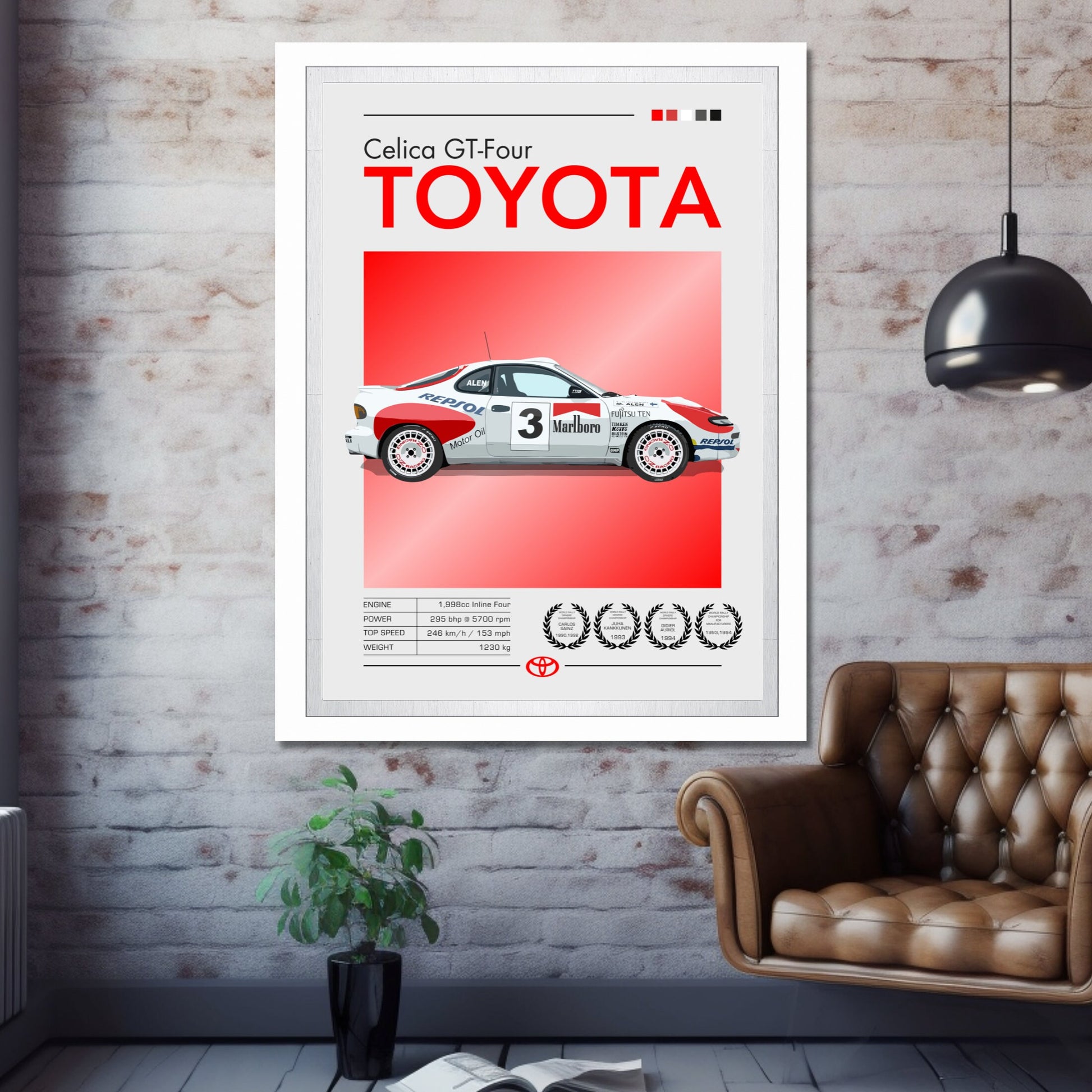 Toyota Celica GT-Four Print