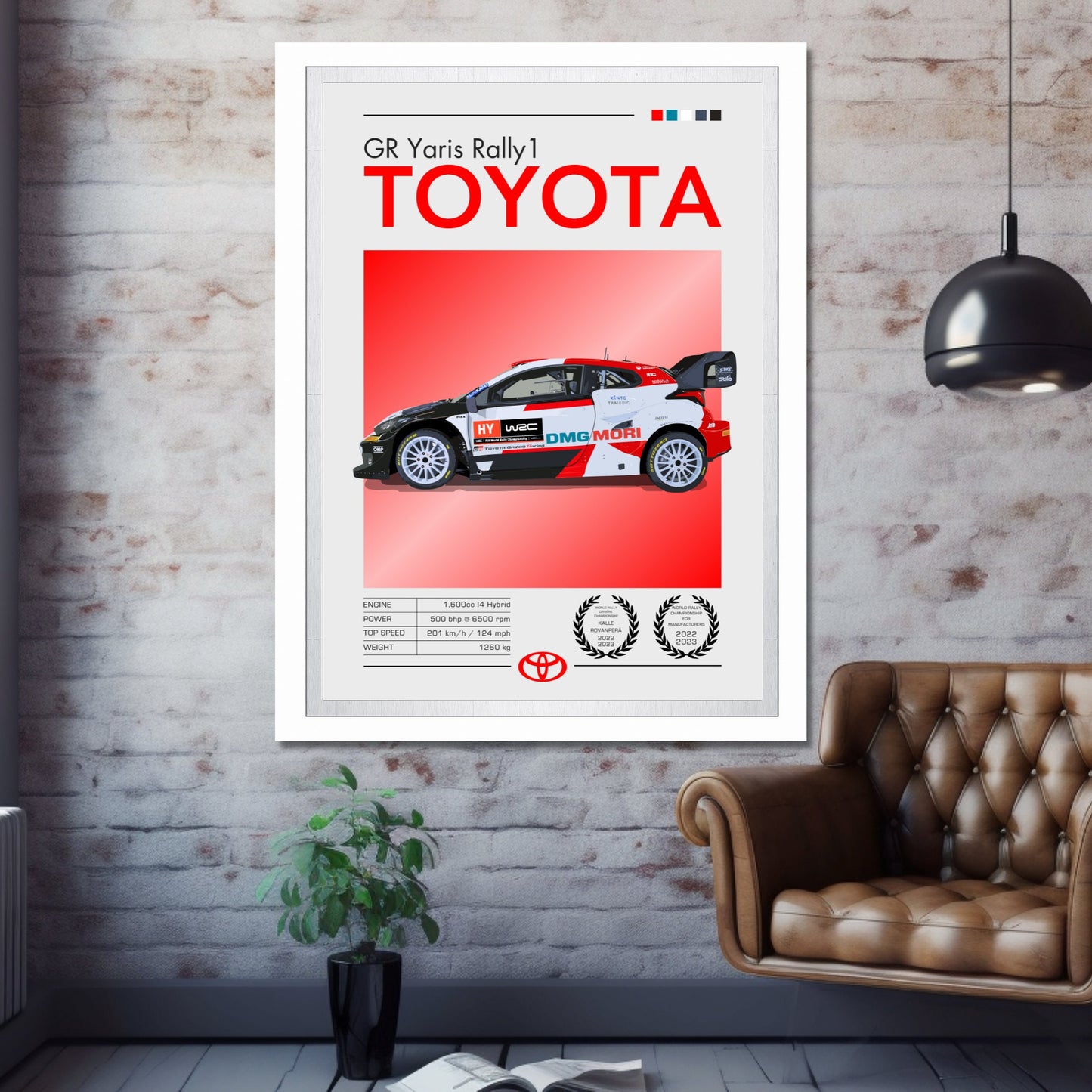 Toyota GR Yaris Rally1 Print