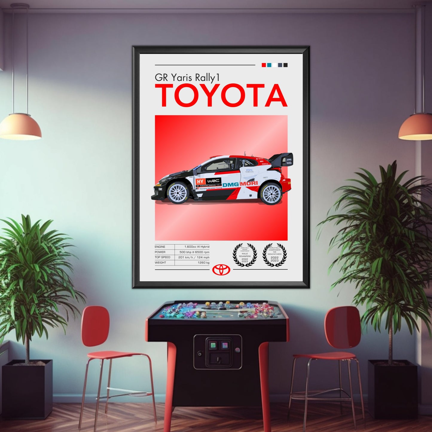 Toyota GR Yaris Rally1 Print