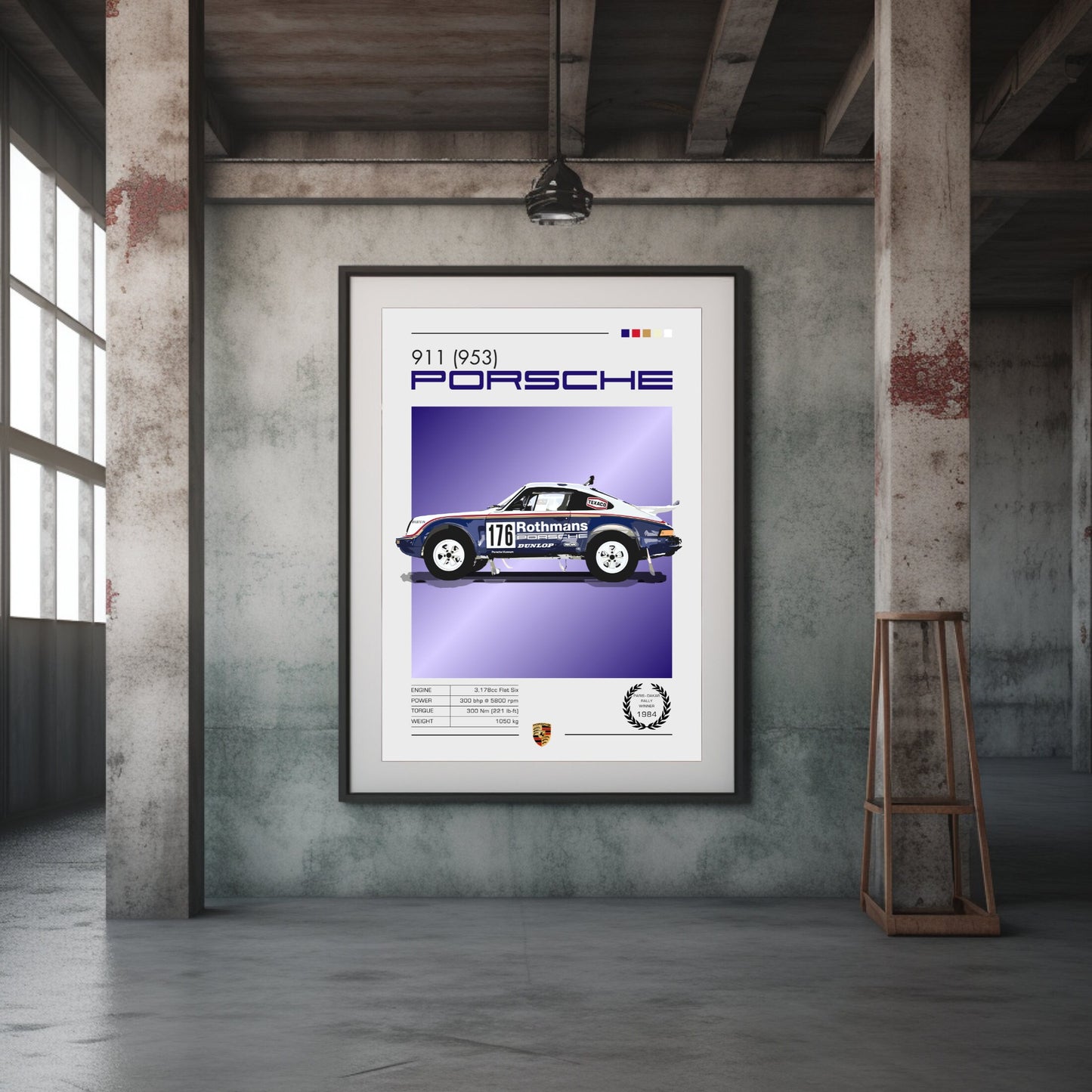 Porsche 911 (953) Poster