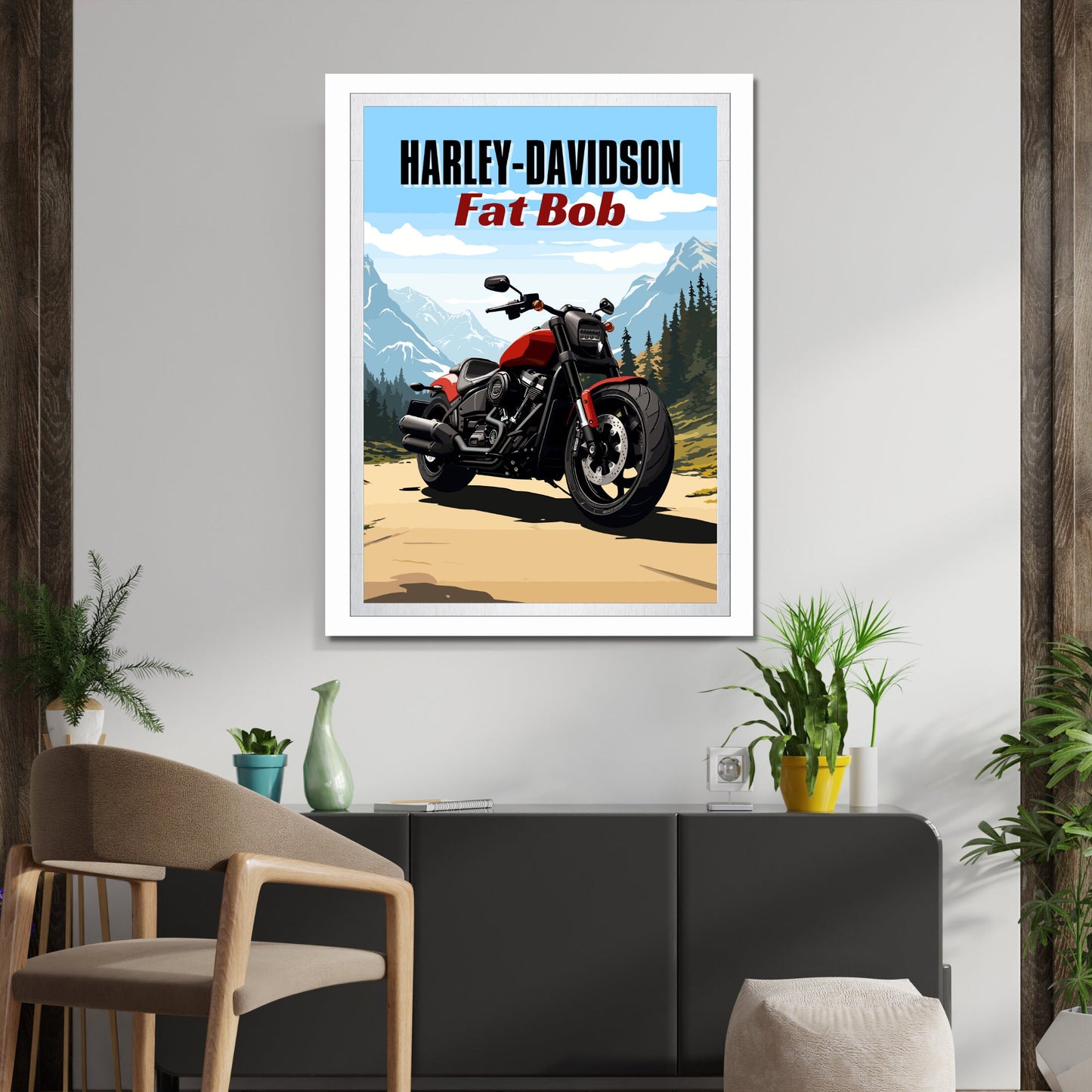 Harley-Davidson Fat Bob Print