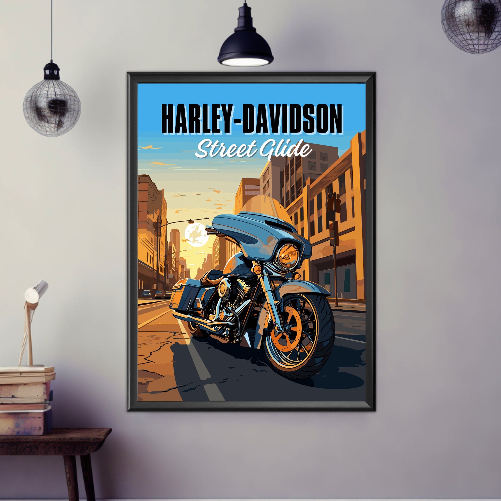 Harley-Davidson Street Glide Print