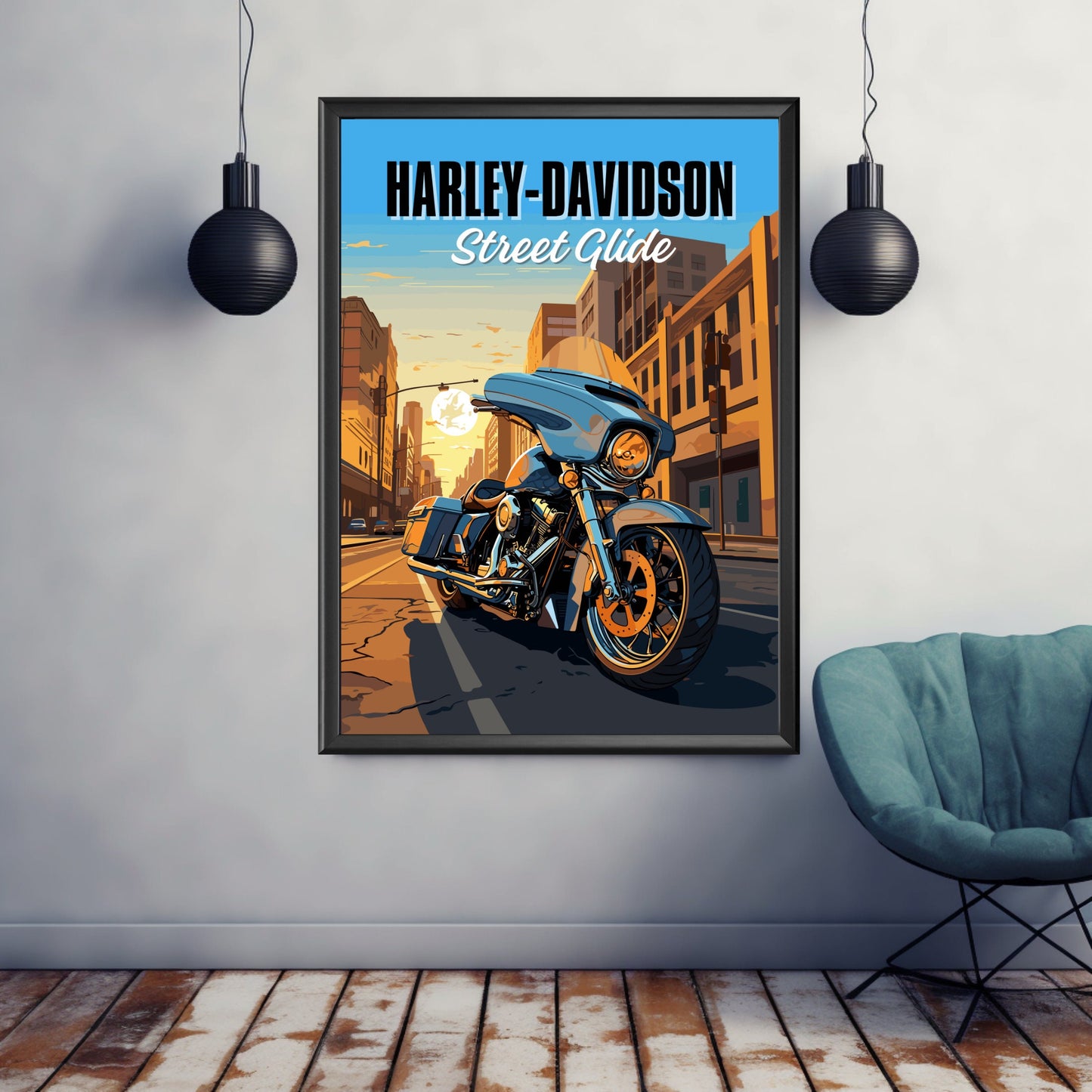 Harley-Davidson Street Glide Print