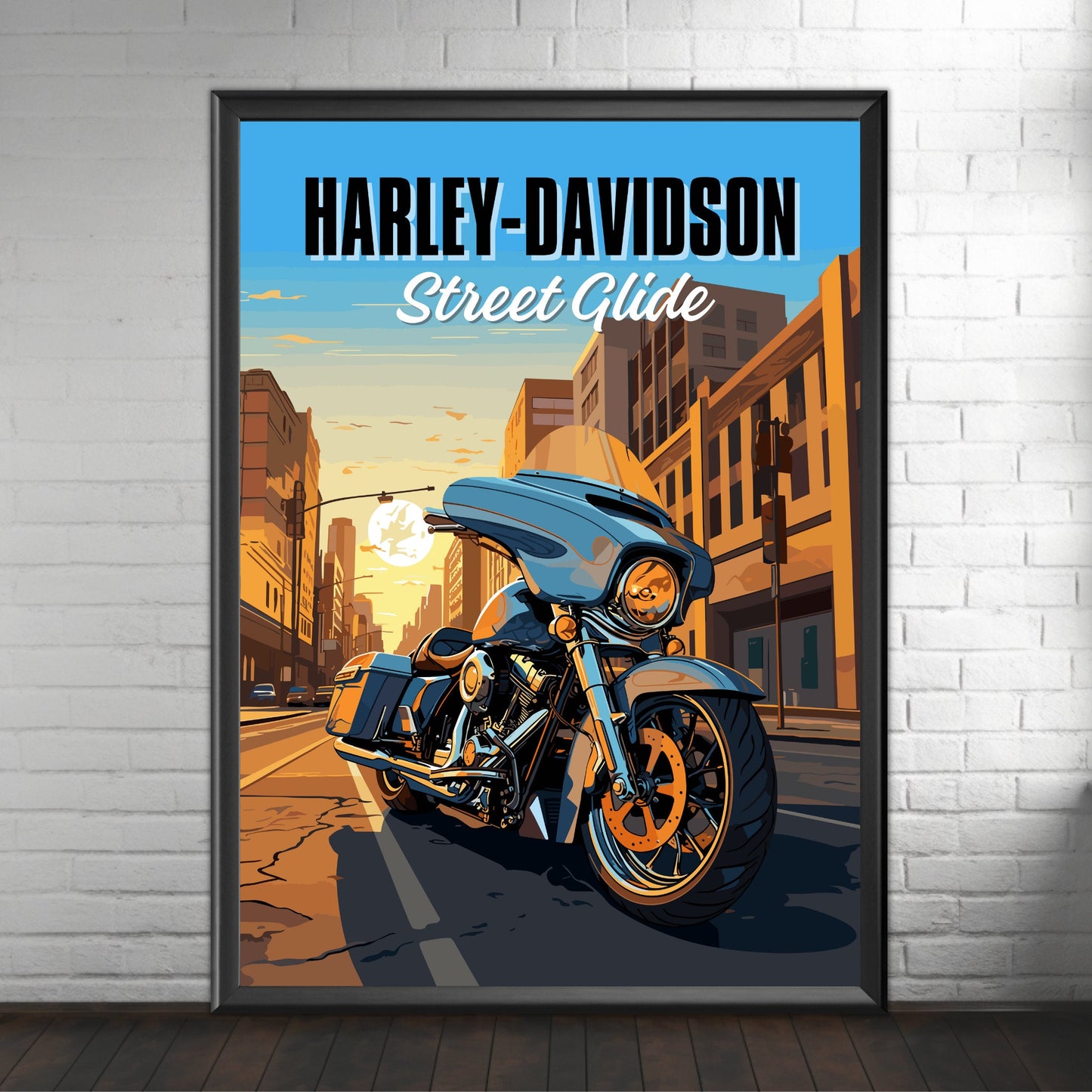 Harley-Davidson Street Glide Print