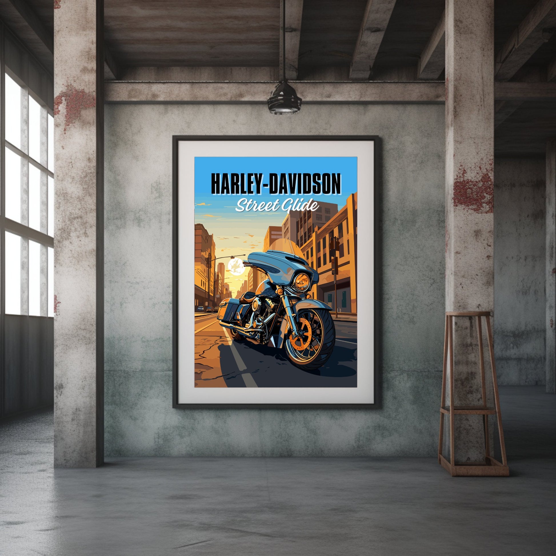 Harley-Davidson Street Glide Print