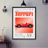 Ferrari 275 P Poster, Car Print, Ferrari 275 P Plus Print, Car Art, Race Car Print, Car Poster, 24h of Le Mans, Classic Car Print, Vintage