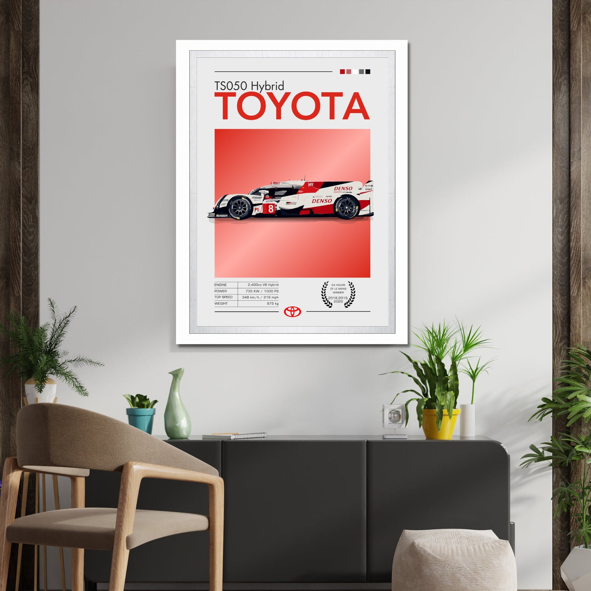 Toyota TS050 Hybrid Poster