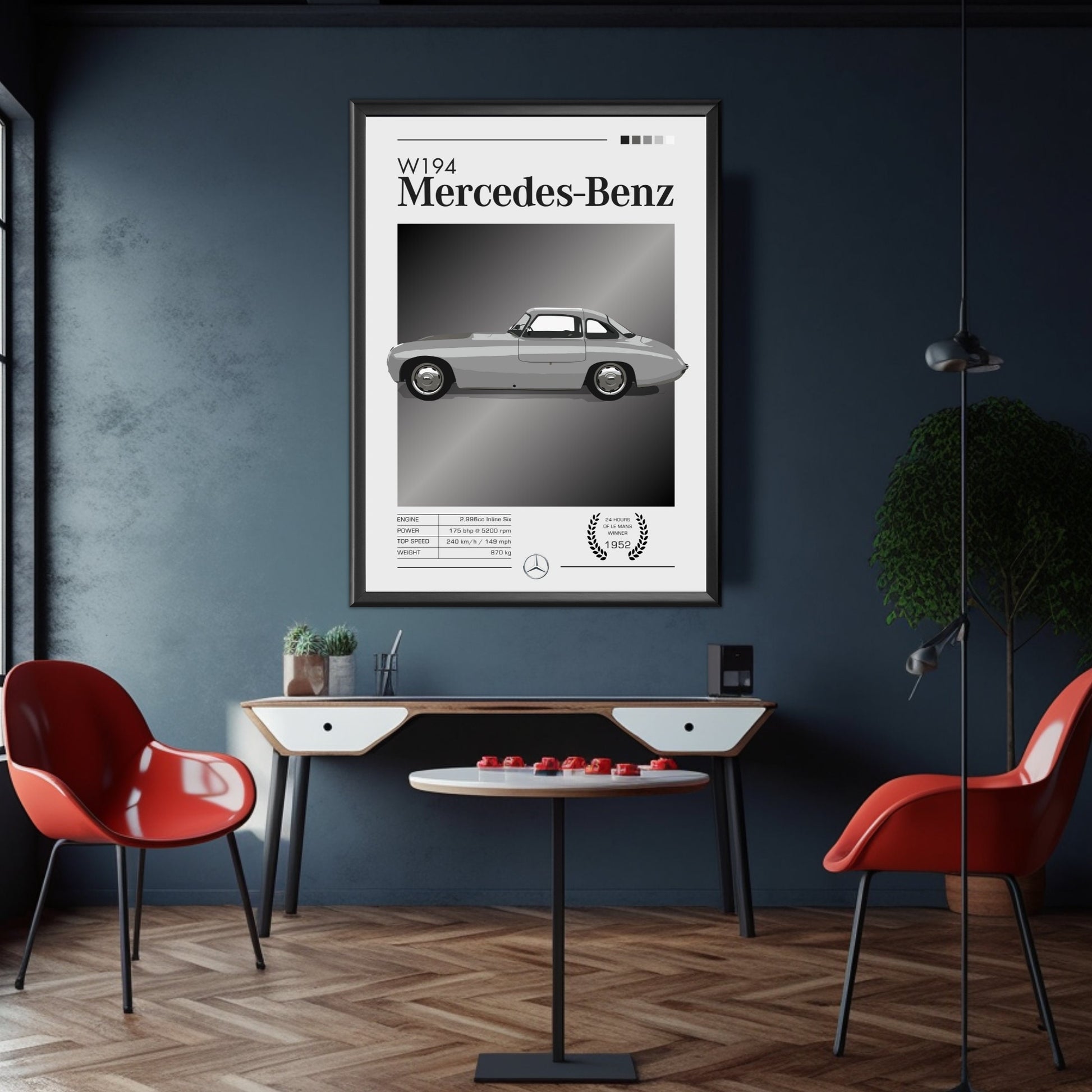 Mercedes-Benz W194 Poster