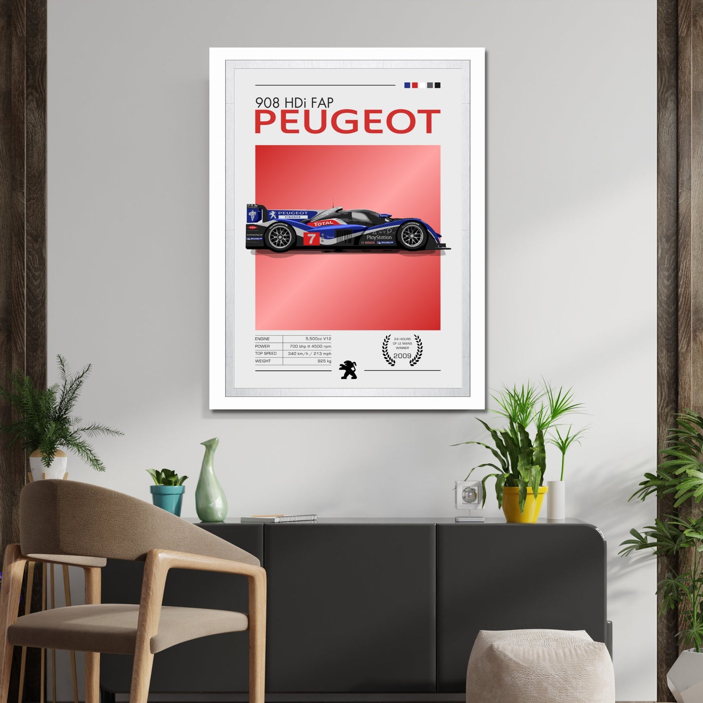 Peugeot 908 HDi Poster