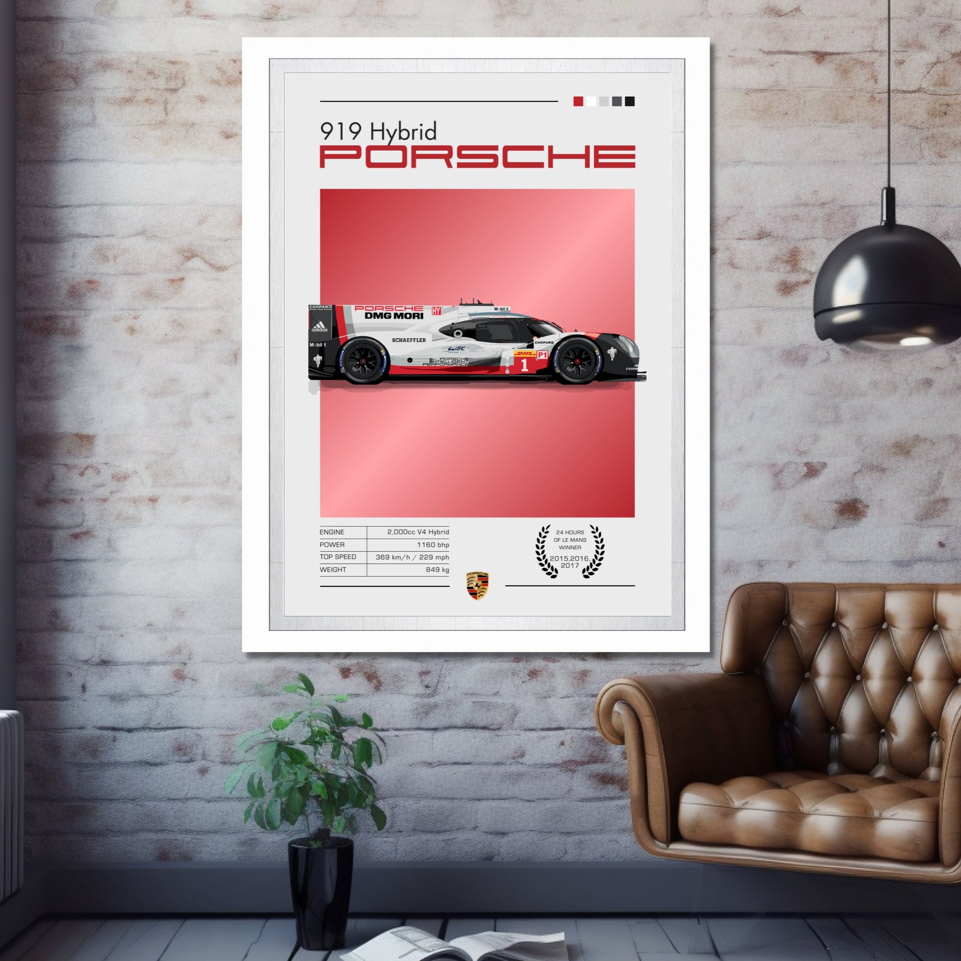 Porsche 919 Hybrid Poster