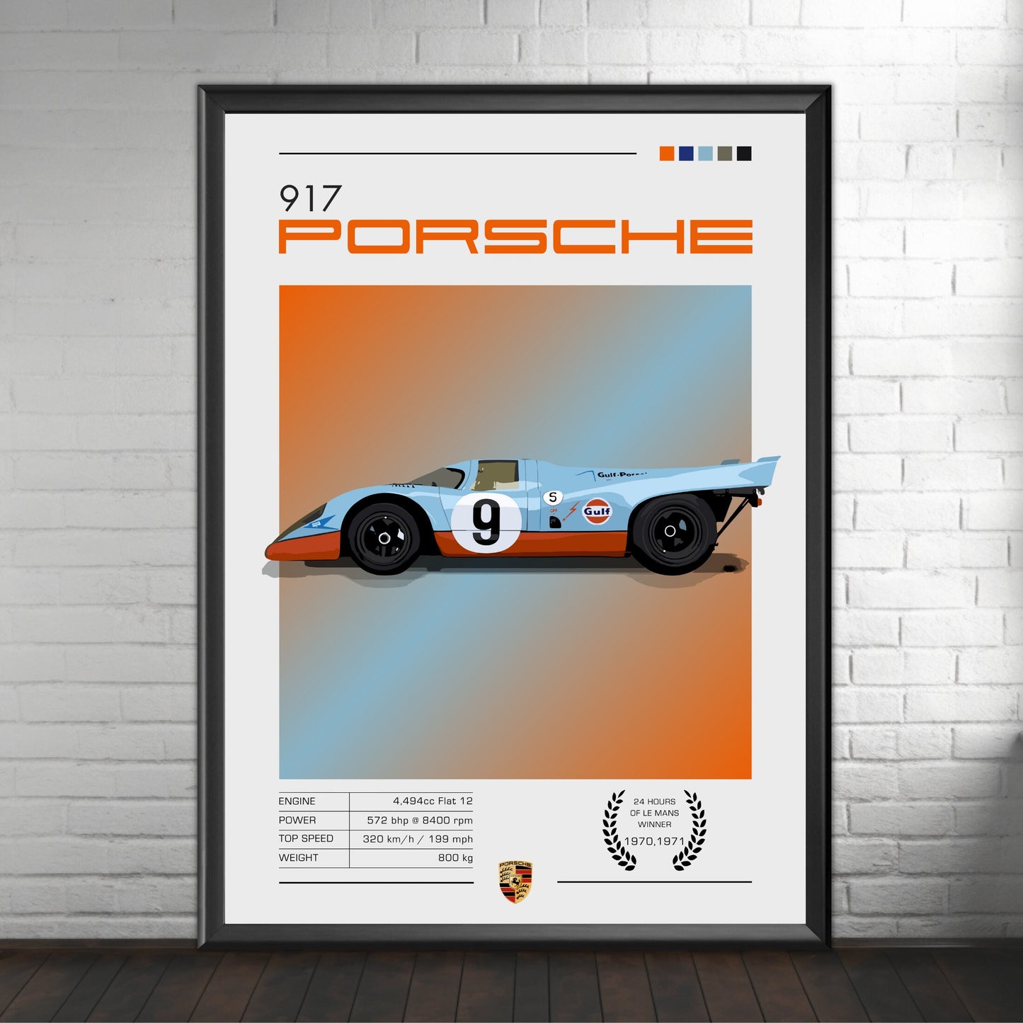 Porsche 917 Poster