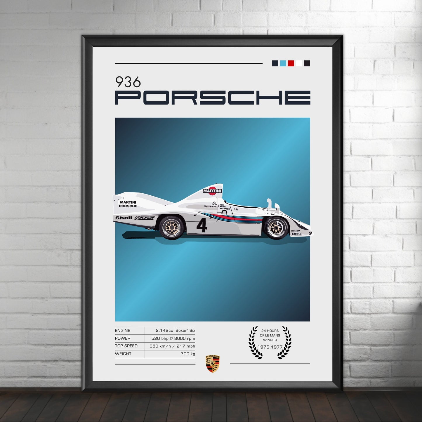 Porsche 936 Print