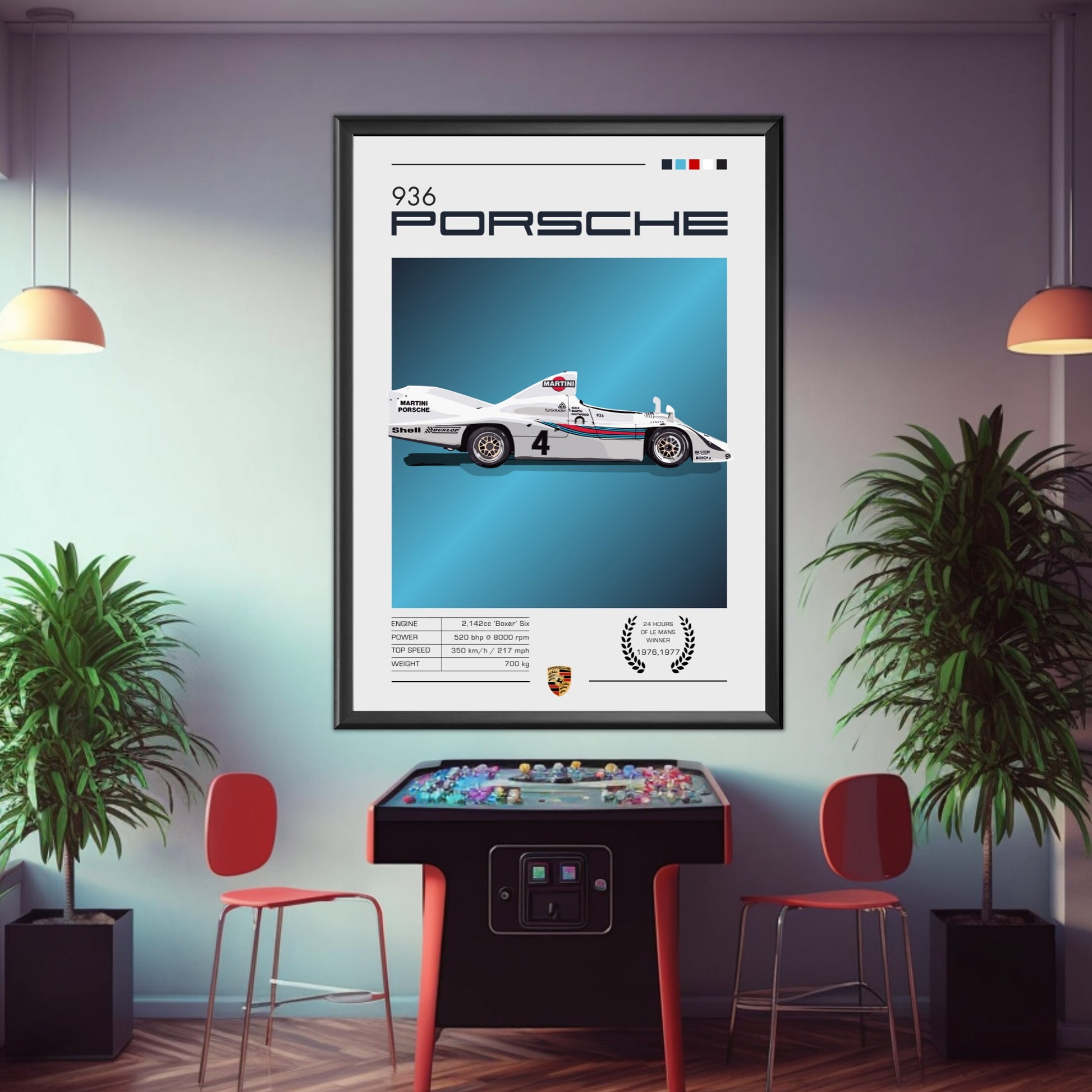 Porsche 936 Print