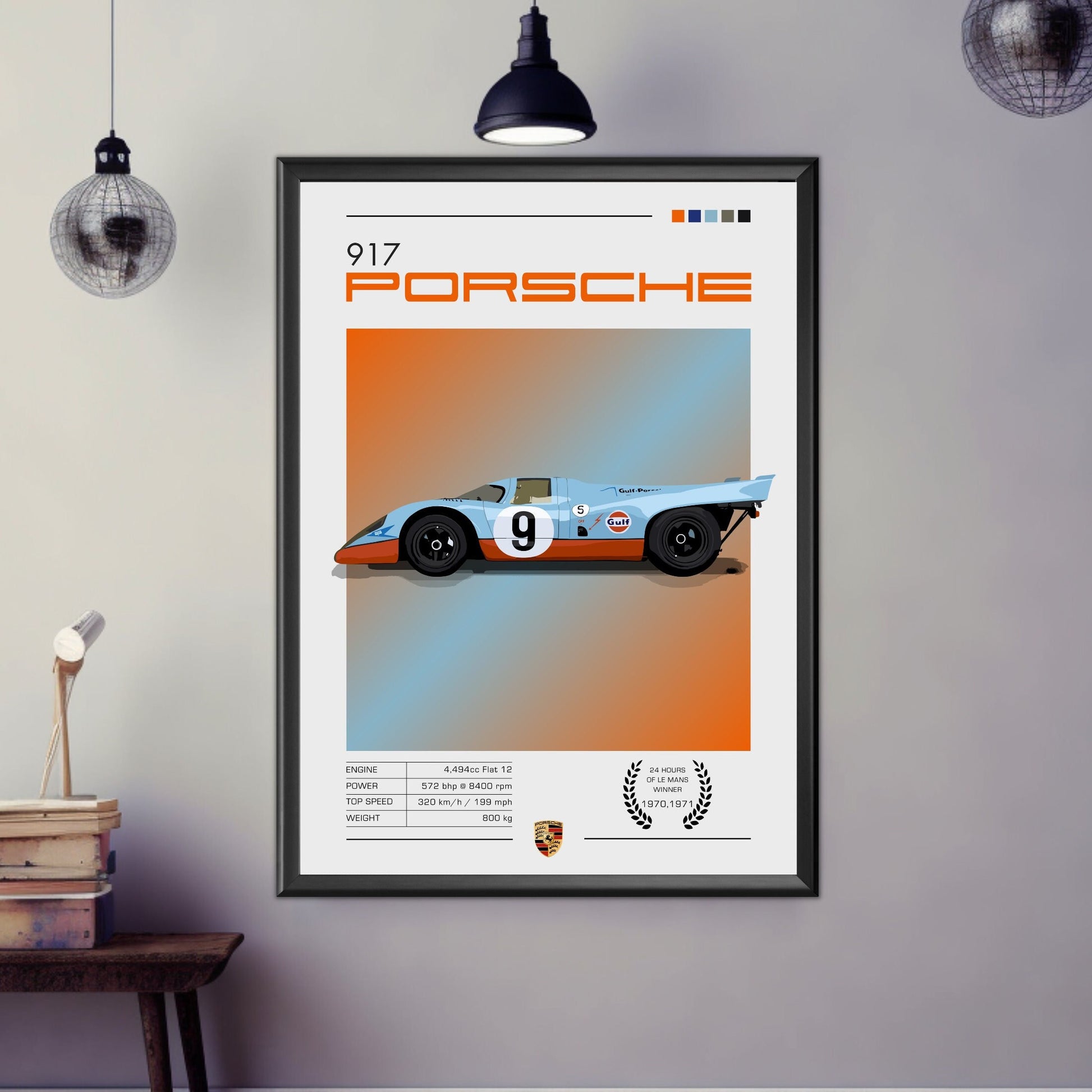 Porsche 917 Poster