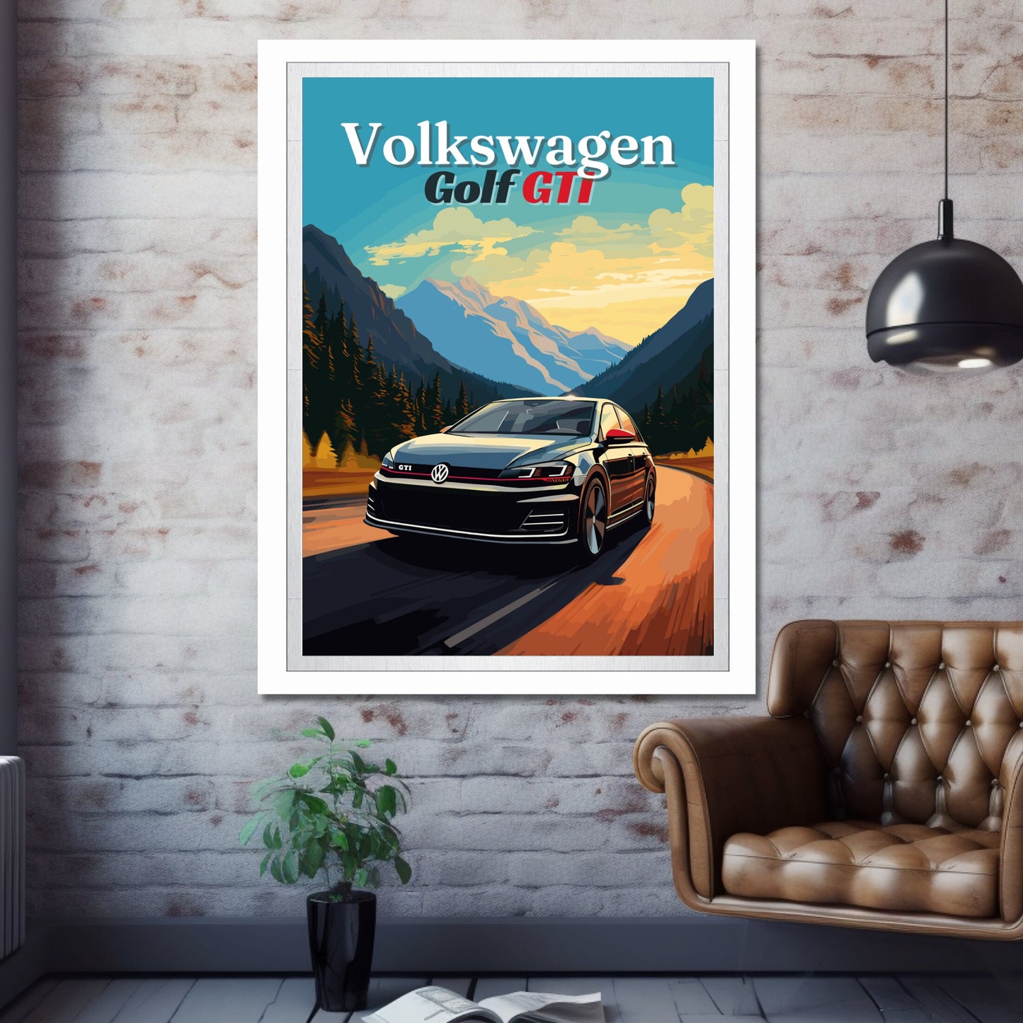 Volkswagen Golf GTI Mk7 Print