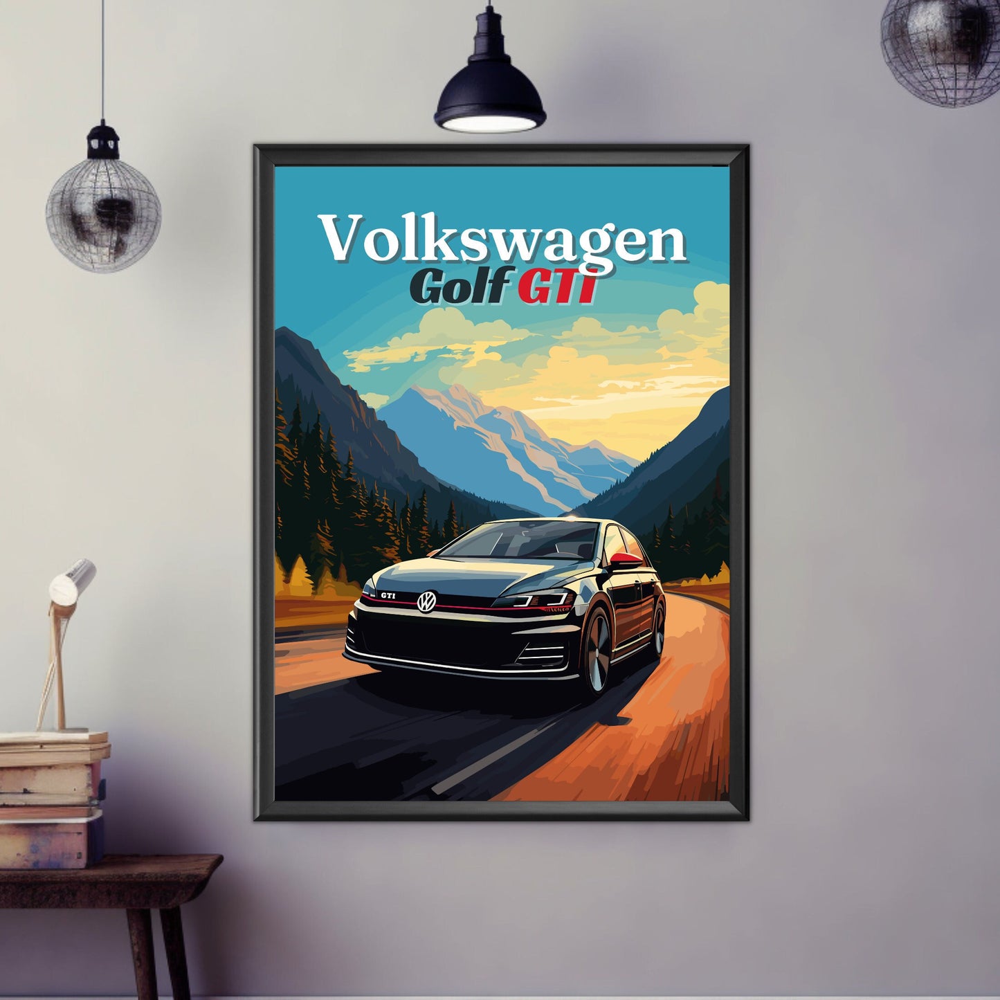 Volkswagen Golf GTI Mk7 Print