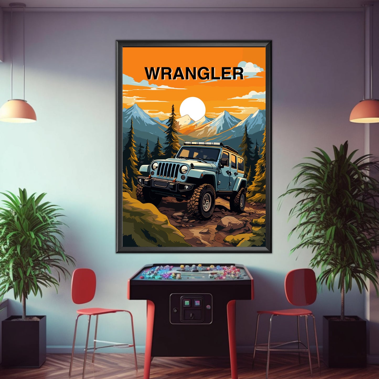 Jeep Wrangler Off-Roader Print