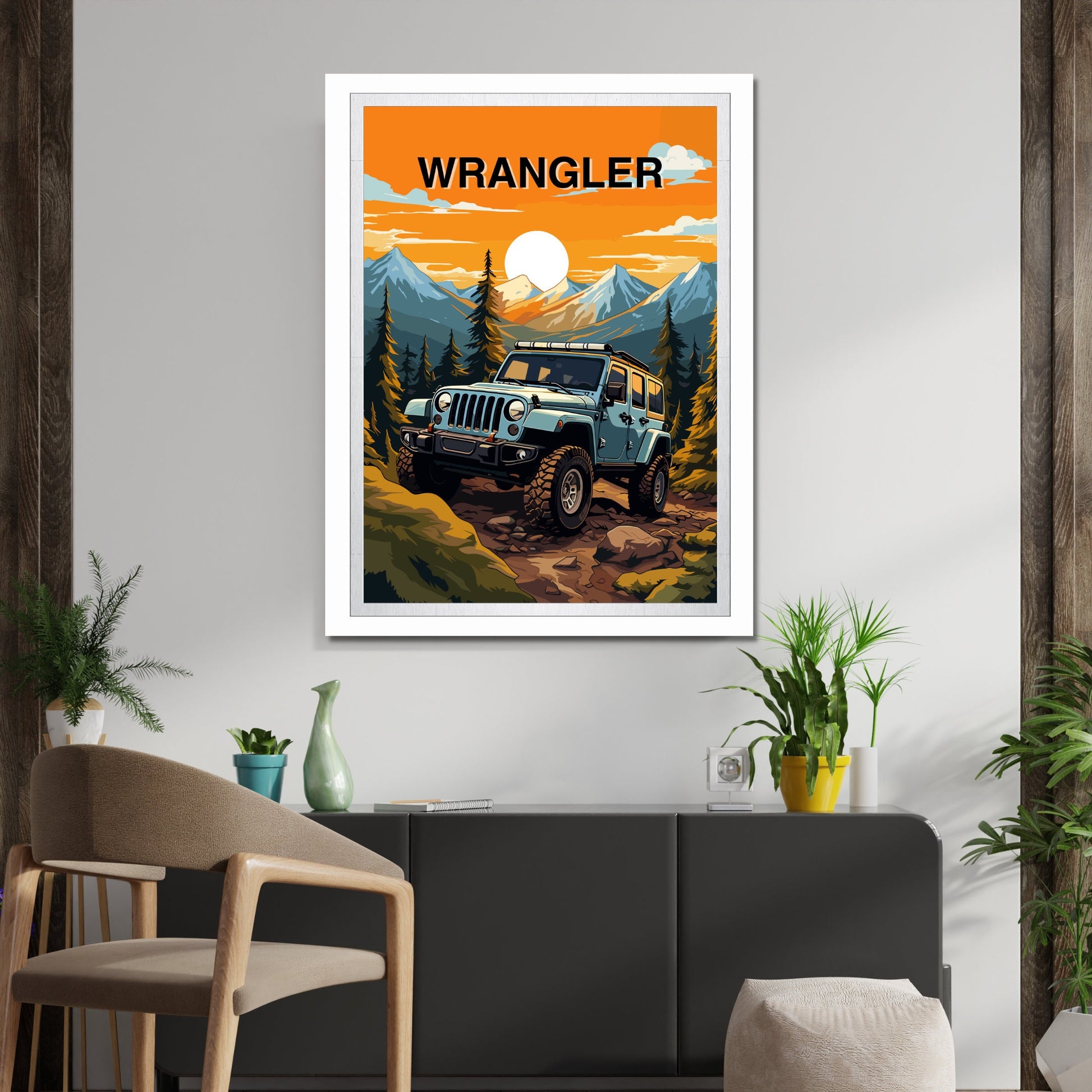 Jeep Wrangler Off-Roader Print