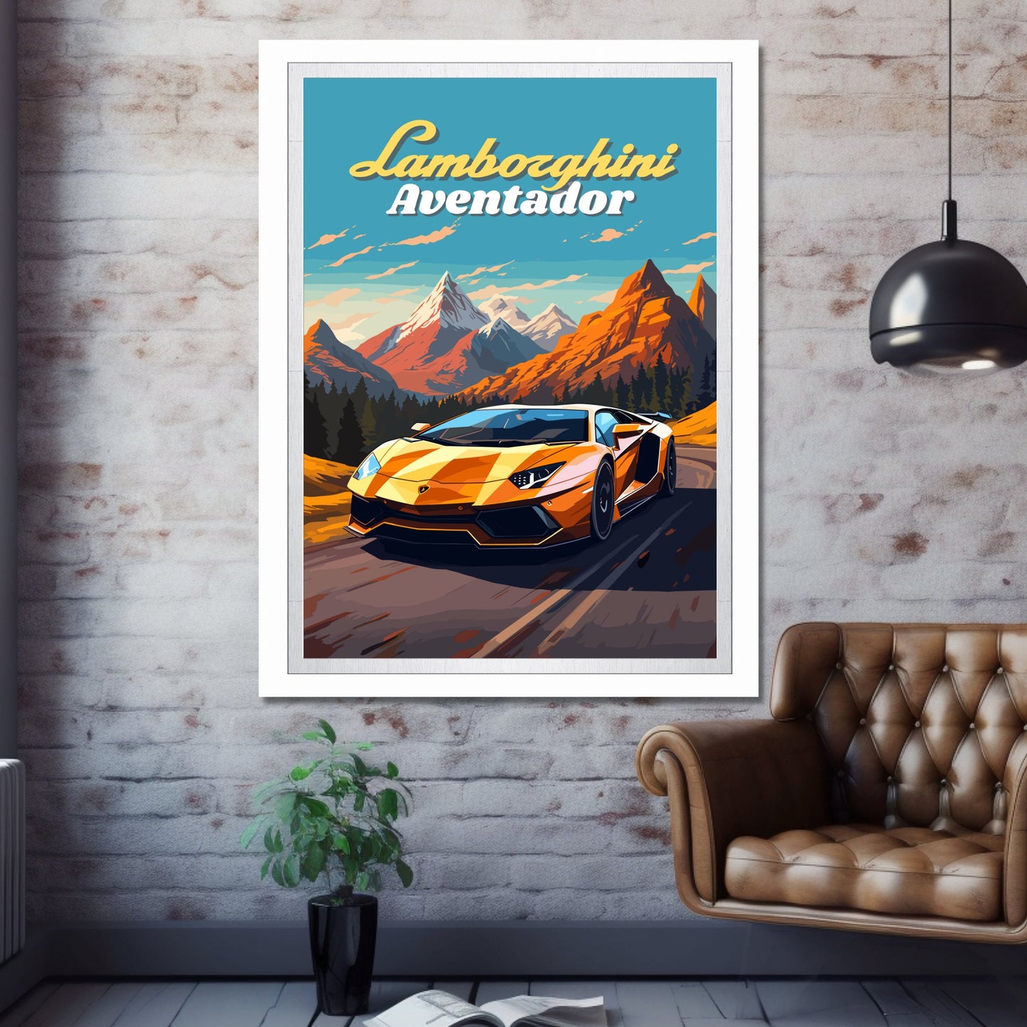 Lamborghini Aventador Poster