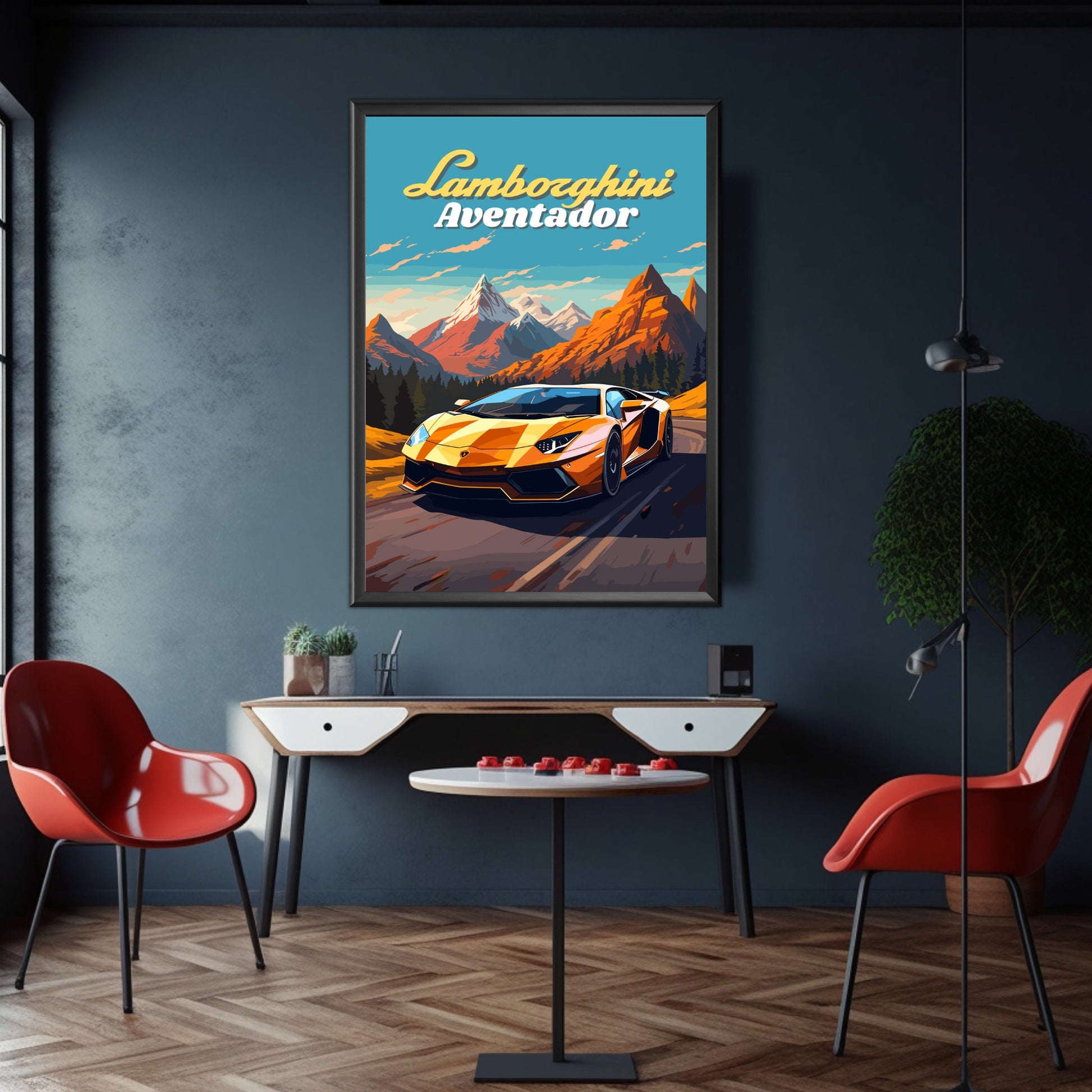 Lamborghini Aventador Poster