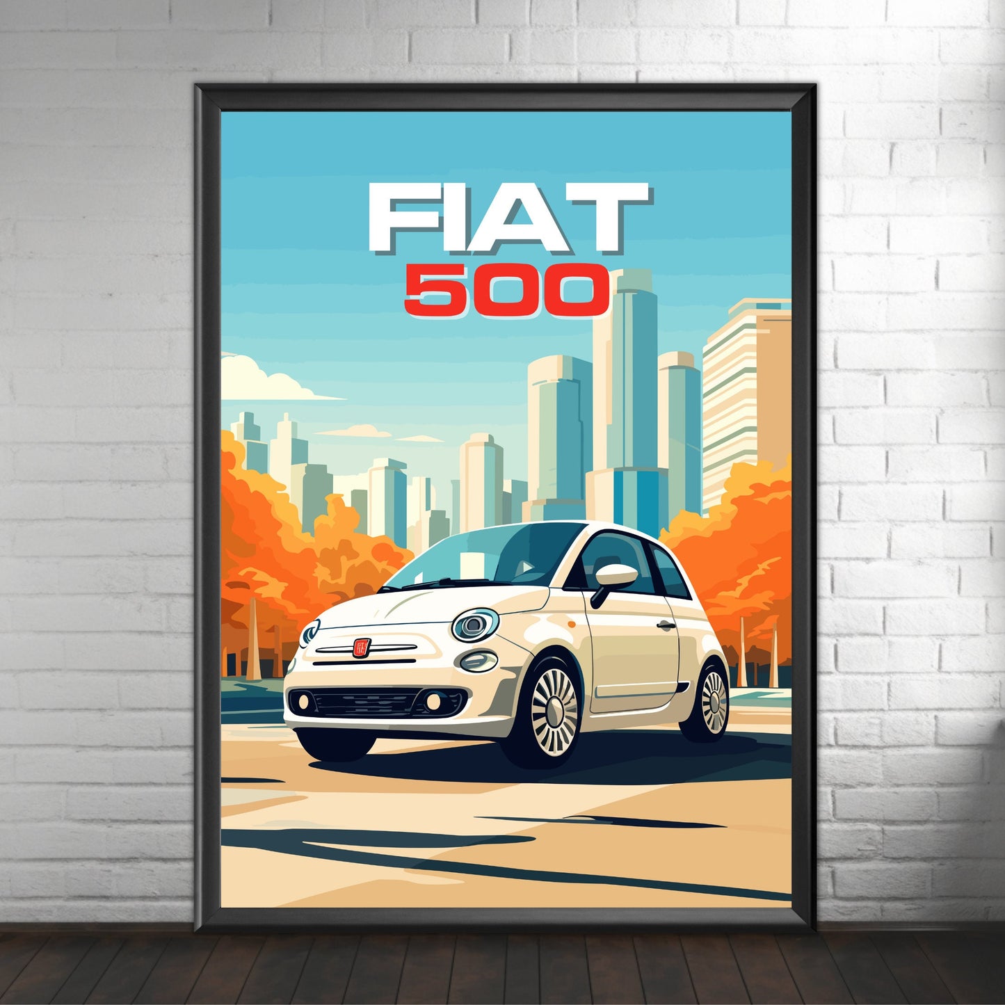 Fiat 500 Print